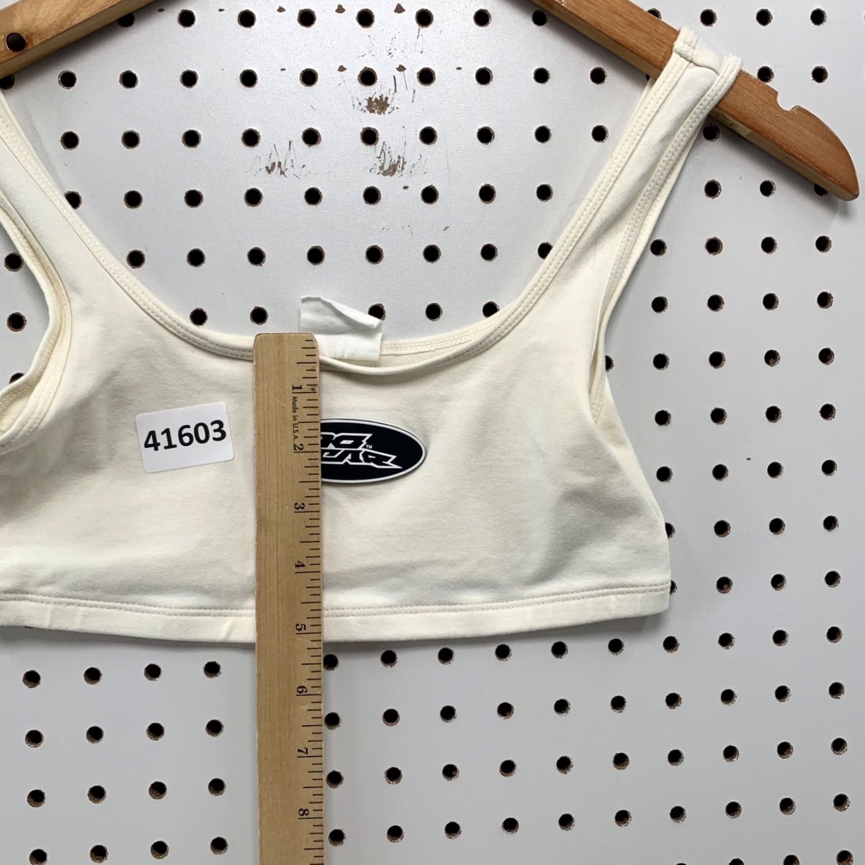 No Fear NO Fear Crop Tank Top Womens XS White Logo Y2K Tank XS Womens White No Fear Crop Tank Top Size XS / US 0-2 / IT 36-38 - 6 Thumbnail