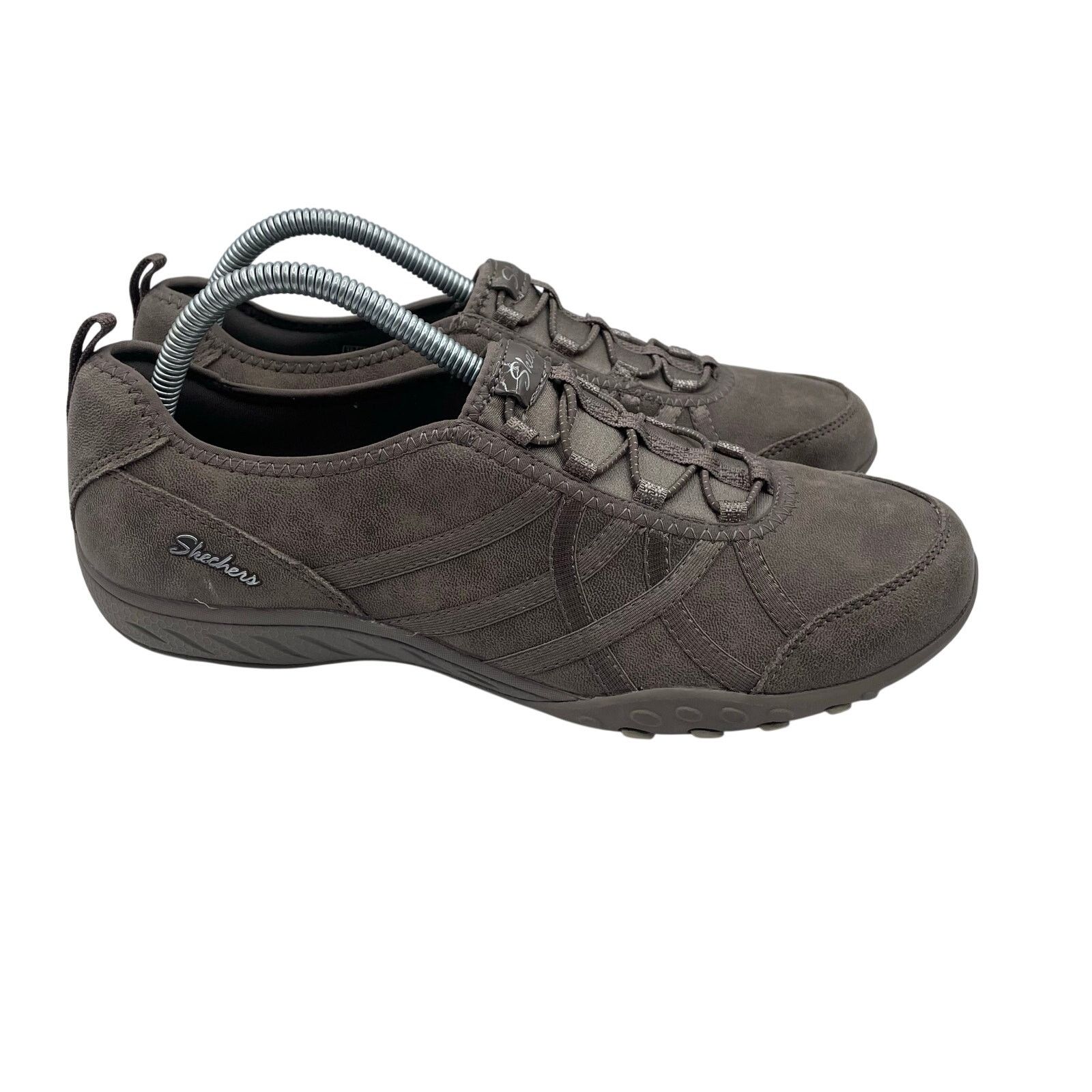 SKECHERS Skechers Breathe Easy Days End Taupe Shoes Slip On Womens 10 Size US 10 / IT 40 - 2 Thumbnail