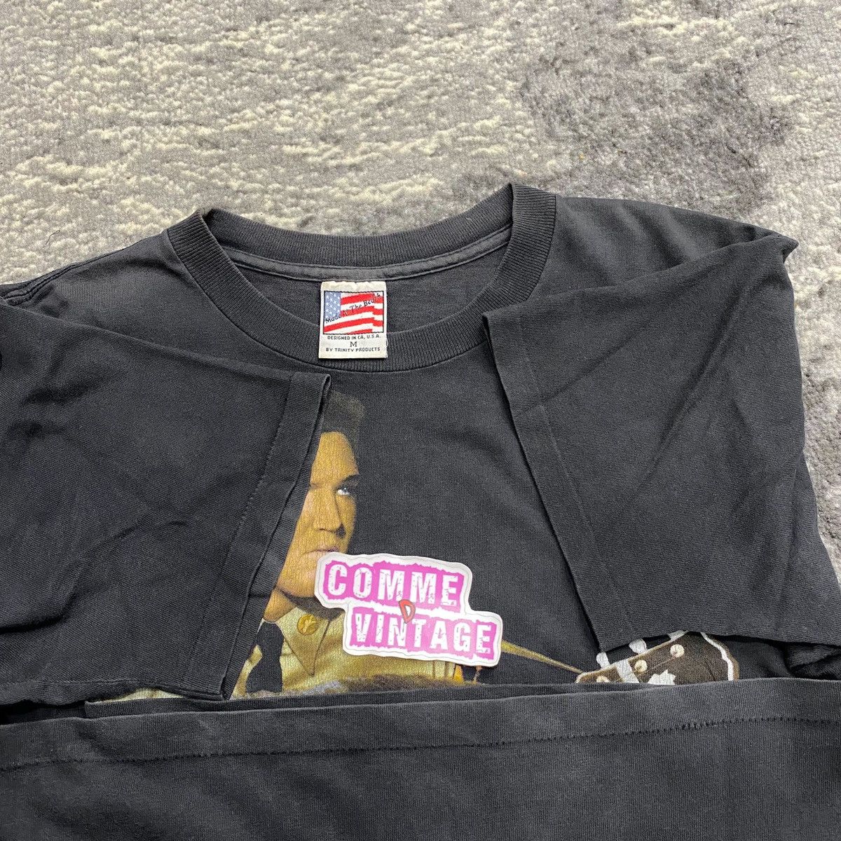 Rap Tees Vintage 1995 elvis presley By trinity product tee Size US M / EU 48-50 / 2 - 6 Thumbnail