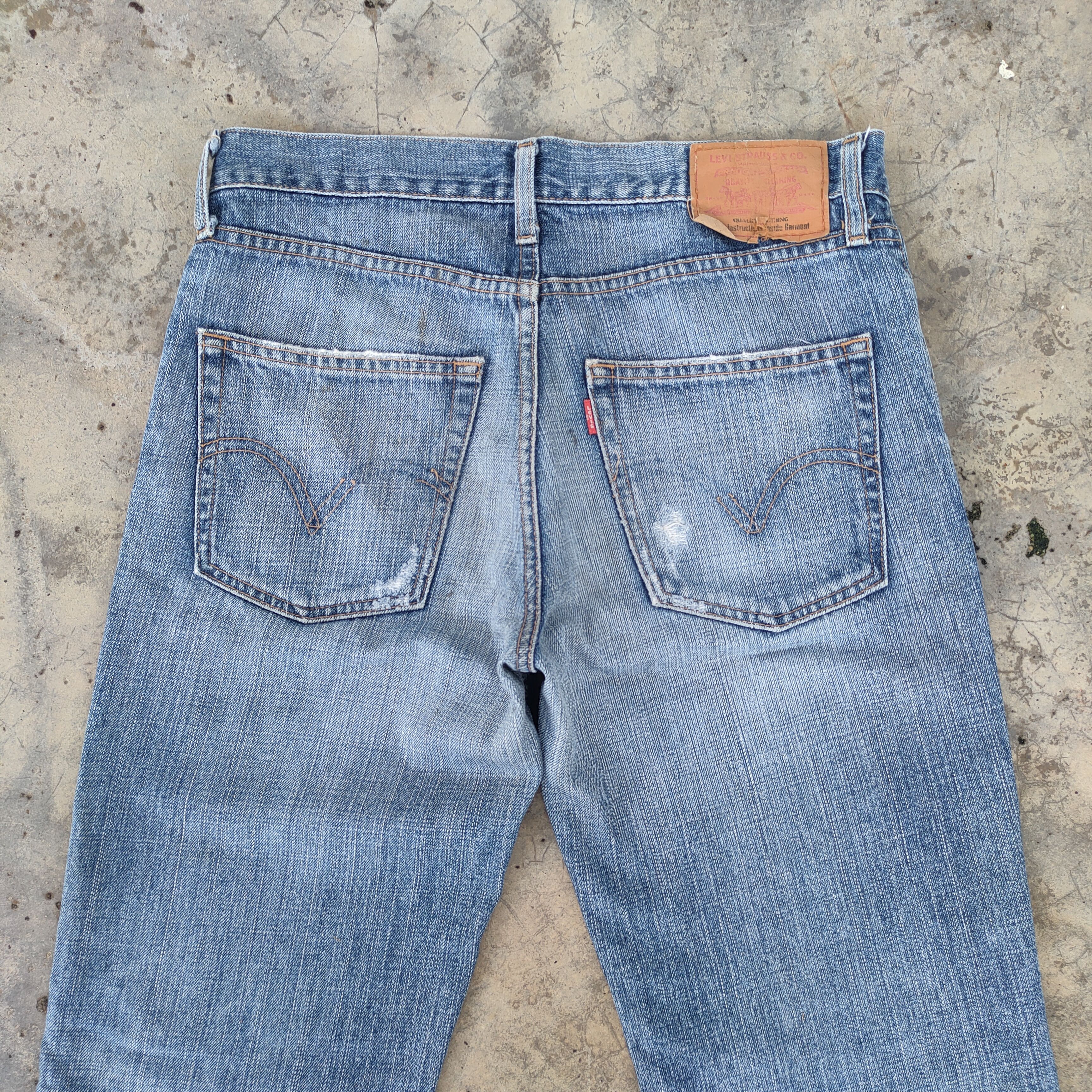 Levi's Vintage Clothing VINTAGE LEVI'S 533 FADED DENIM JEANS PANTS Size US 33 - 10 Thumbnail