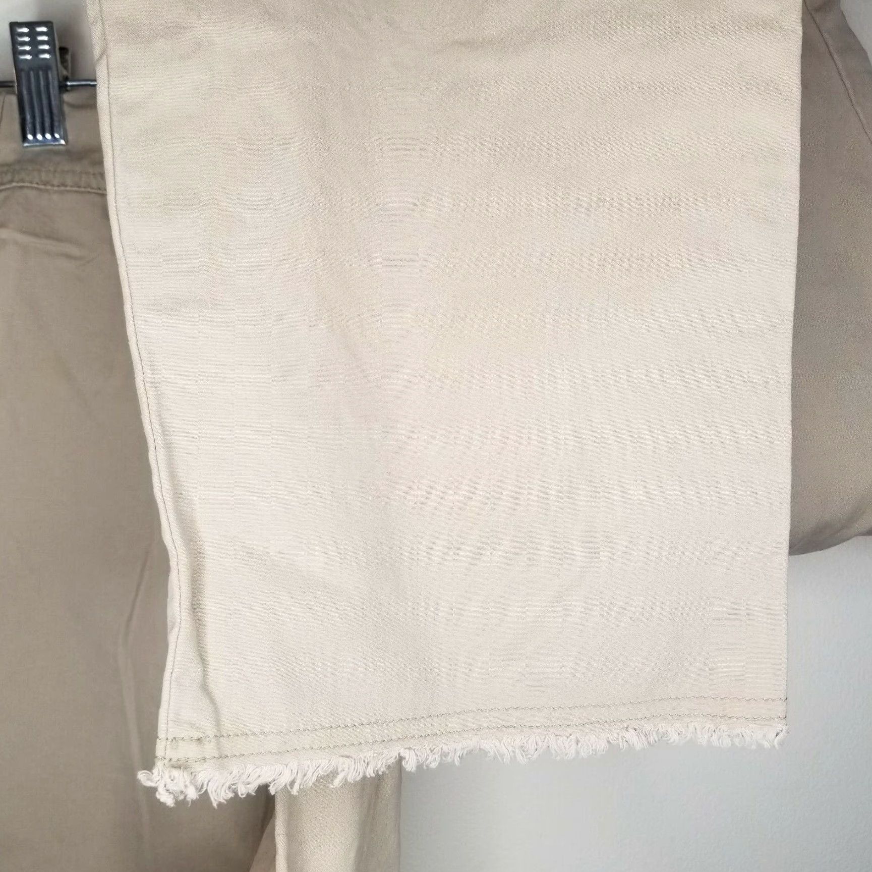Willi Smith Womens Chino Pants Beige Size 14 Willi Smith Khaki Womens Size 36" / US 14 / IT 50 - 5 Thumbnail