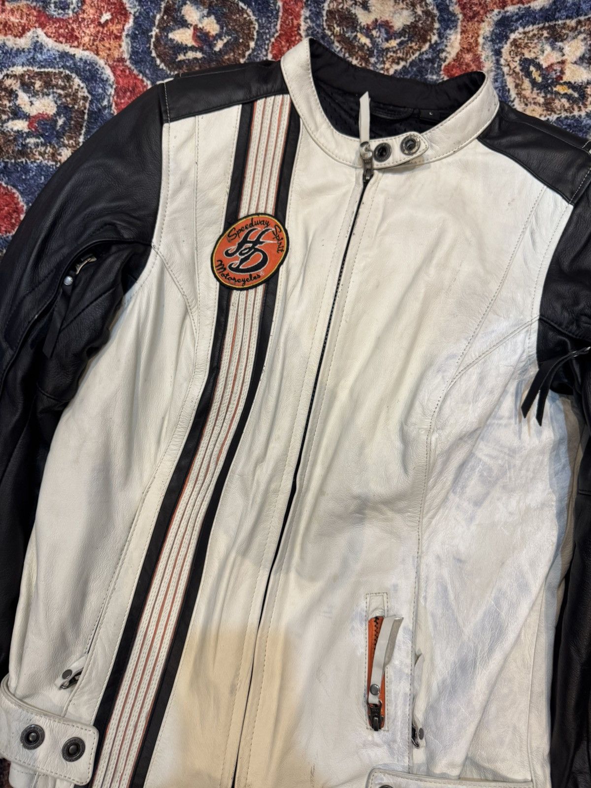 Harley Davidson Harley Davidson Leather Jacket Bike Vintage Size US M / EU 48-50 / 2 - 4 Thumbnail