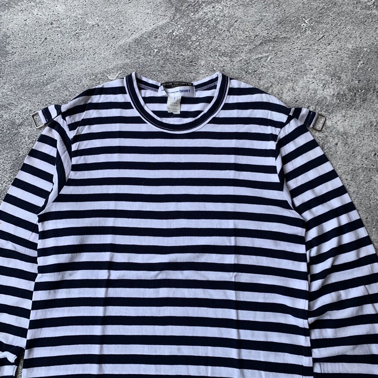10 Corso Como × Comme des Garcons Comme des garcons SHIRT Stripe Longsleeve Size US S / EU 44-46 / 1 - 2 Thumbnail