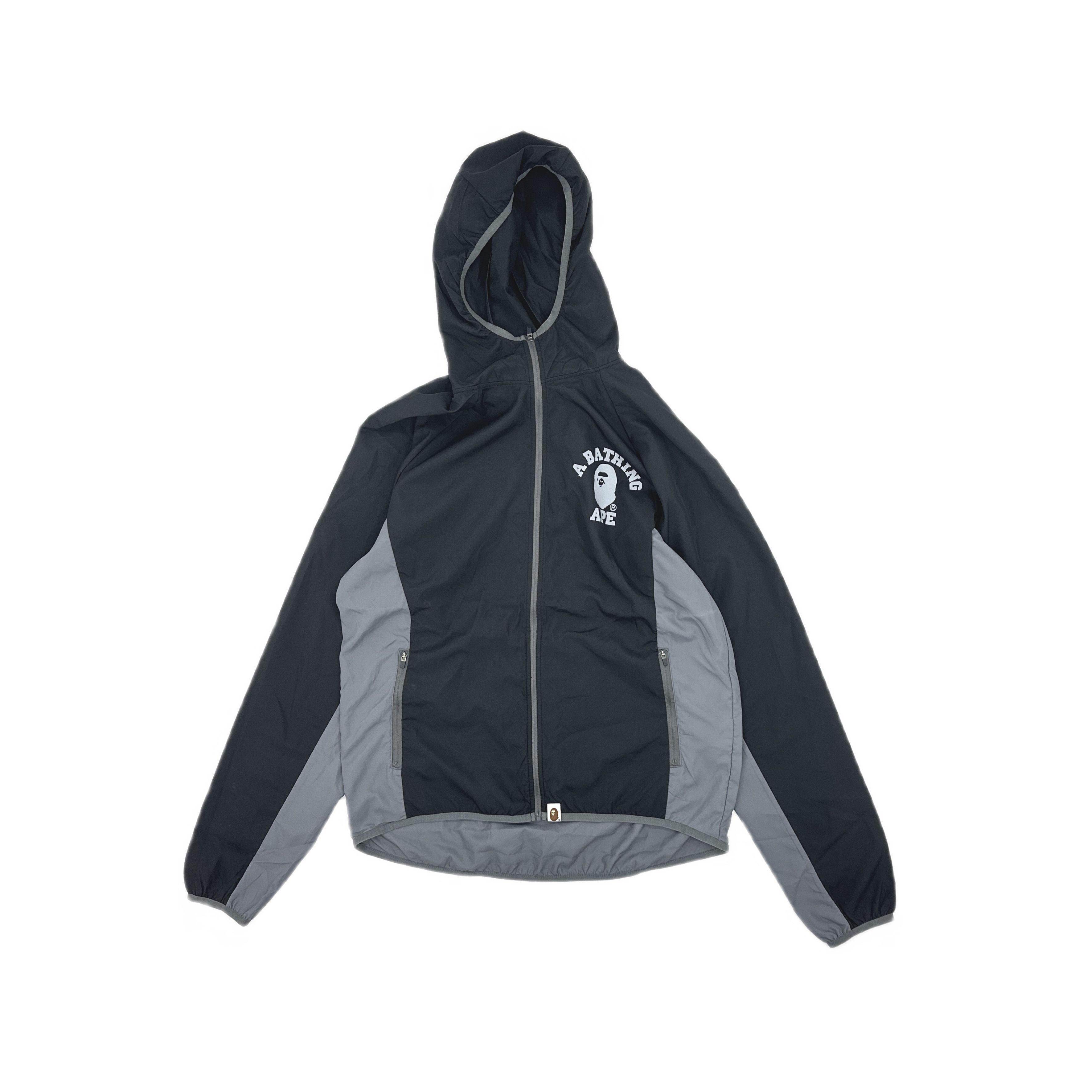 Bape A BATHING APE Logo Colorblock Windbreaker Size L Size US L / EU 52-54 / 3 - 1 Thumbnail