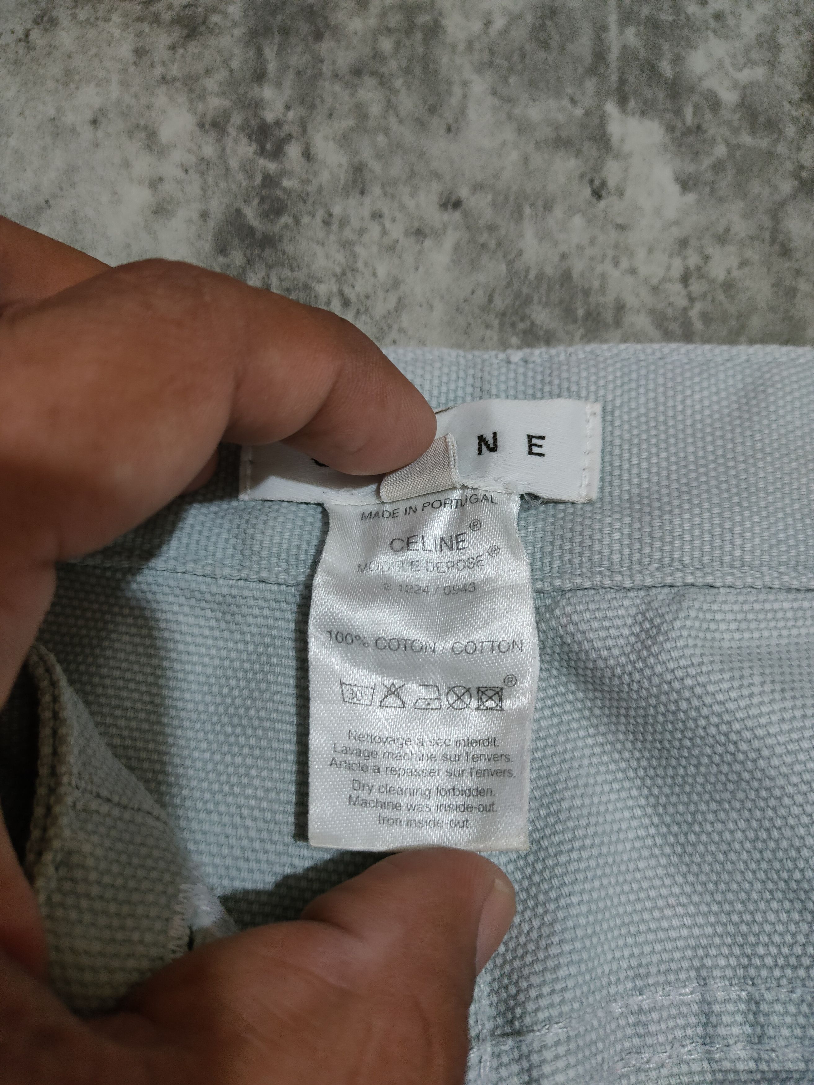 Celine Celine Modele Depose Croppeds jeans Size 29" - 12 Thumbnail