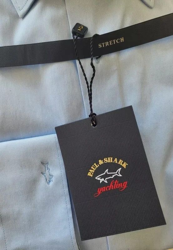 Paul & Shark RRP330€ PAUL&SHARK sz M SOLID LONG SLEEVES NEW STRETCH Size US M / EU 48-50 / 2 - 4 Thumbnail