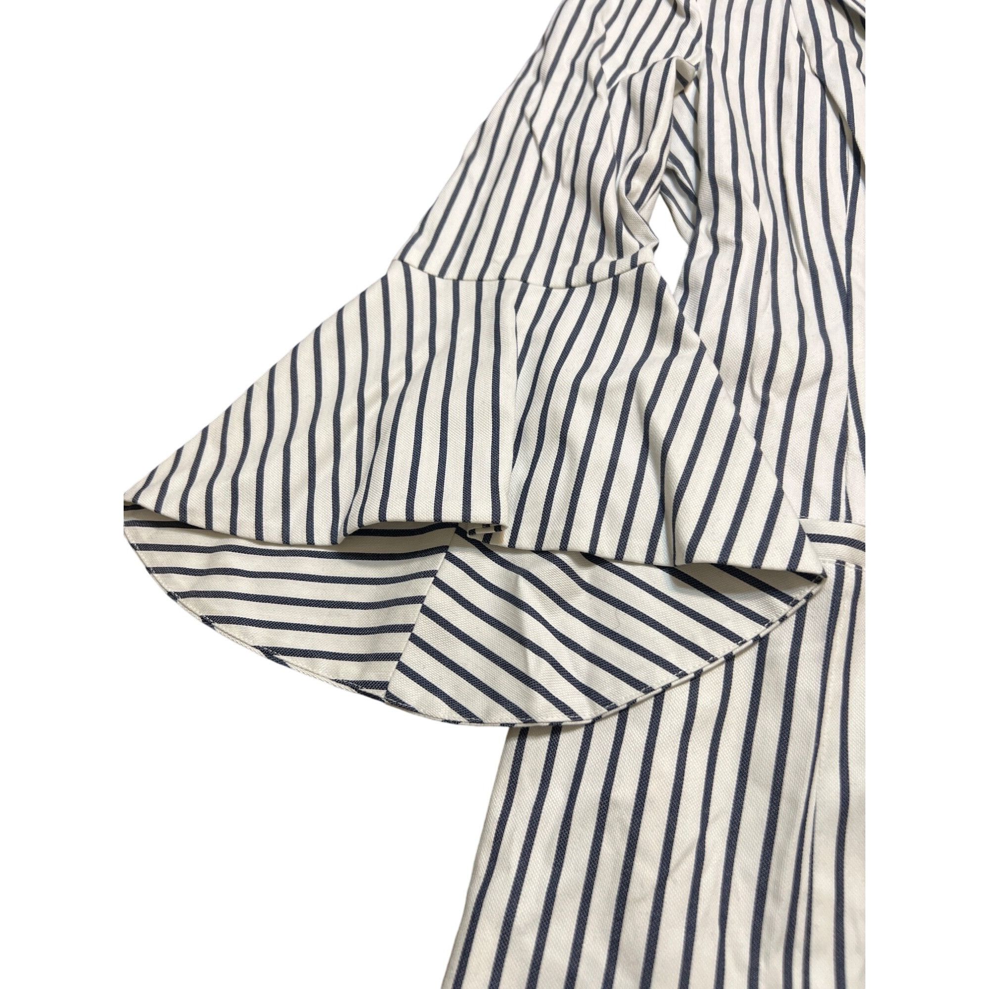 Other Cabi Striped Blazer White Black Stripes Bell Sleeves One But Size S / US 4 / IT 40 - 3 Thumbnail