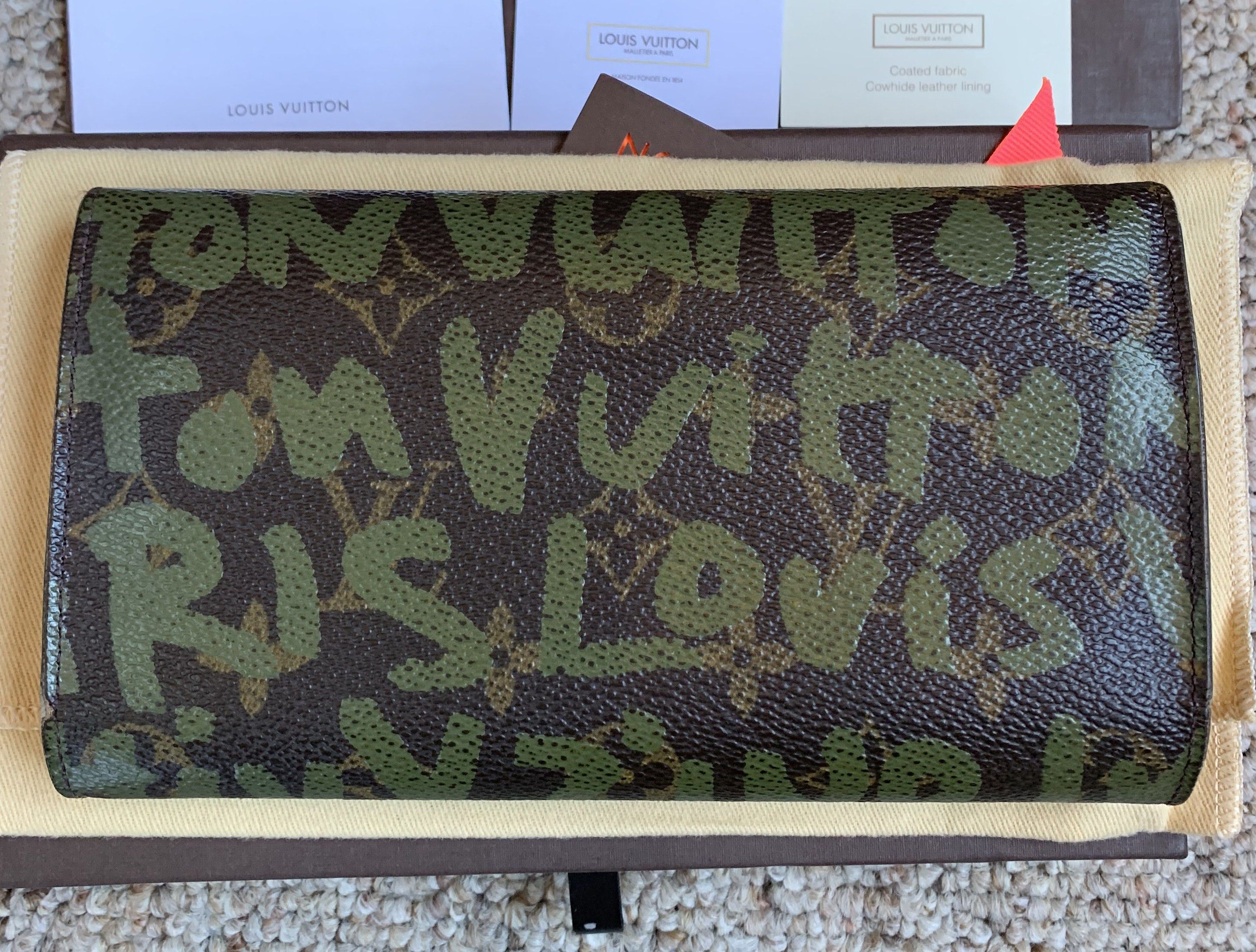 Louis Vuitton × Stephen Sprouse S/S 2001 Louis Vuitton x Sprouse Graffiti Monogram Wallet Size ONE SIZE - 3 Thumbnail