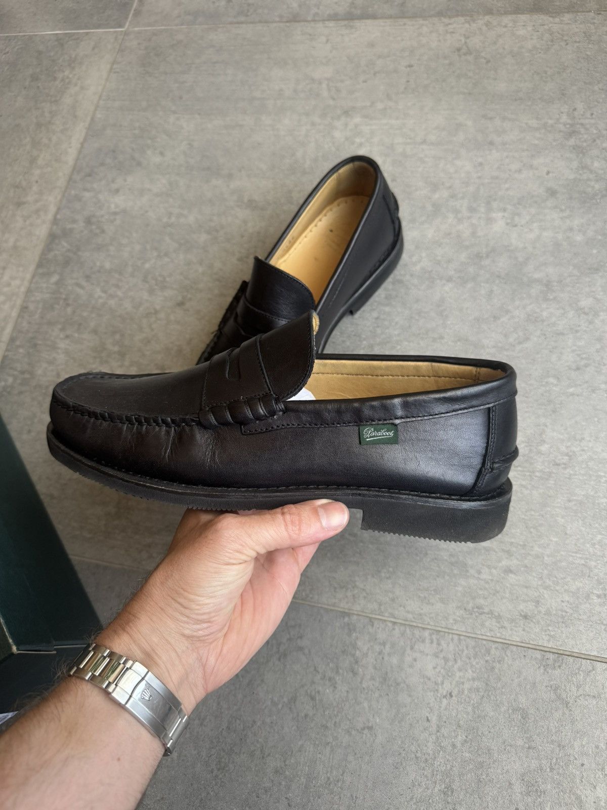 Paraboot Paraboot Brighton Air Noire - lis noir - Size 6,5 162312 Size US 7.5 / EU 40-41 - 7 Thumbnail