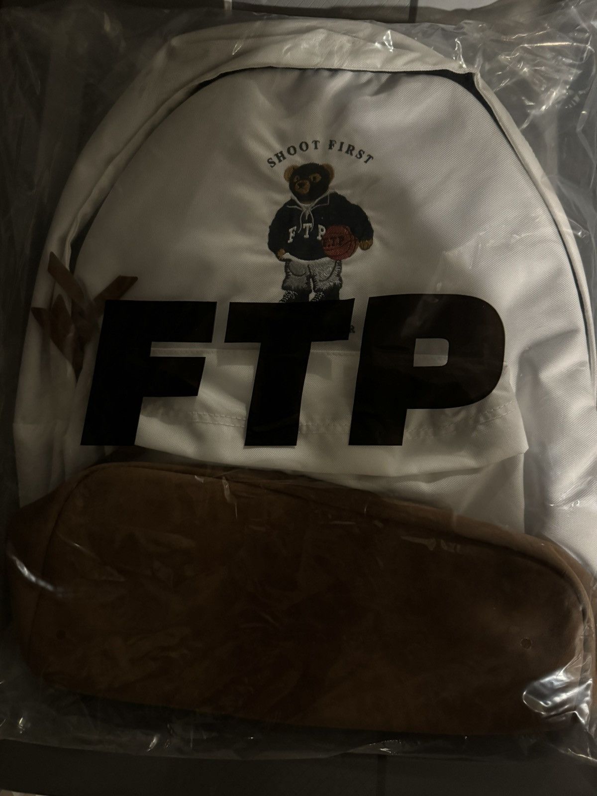 Fuck The Population FTP Bear Backpack Size ONE SIZE - 2 Thumbnail
