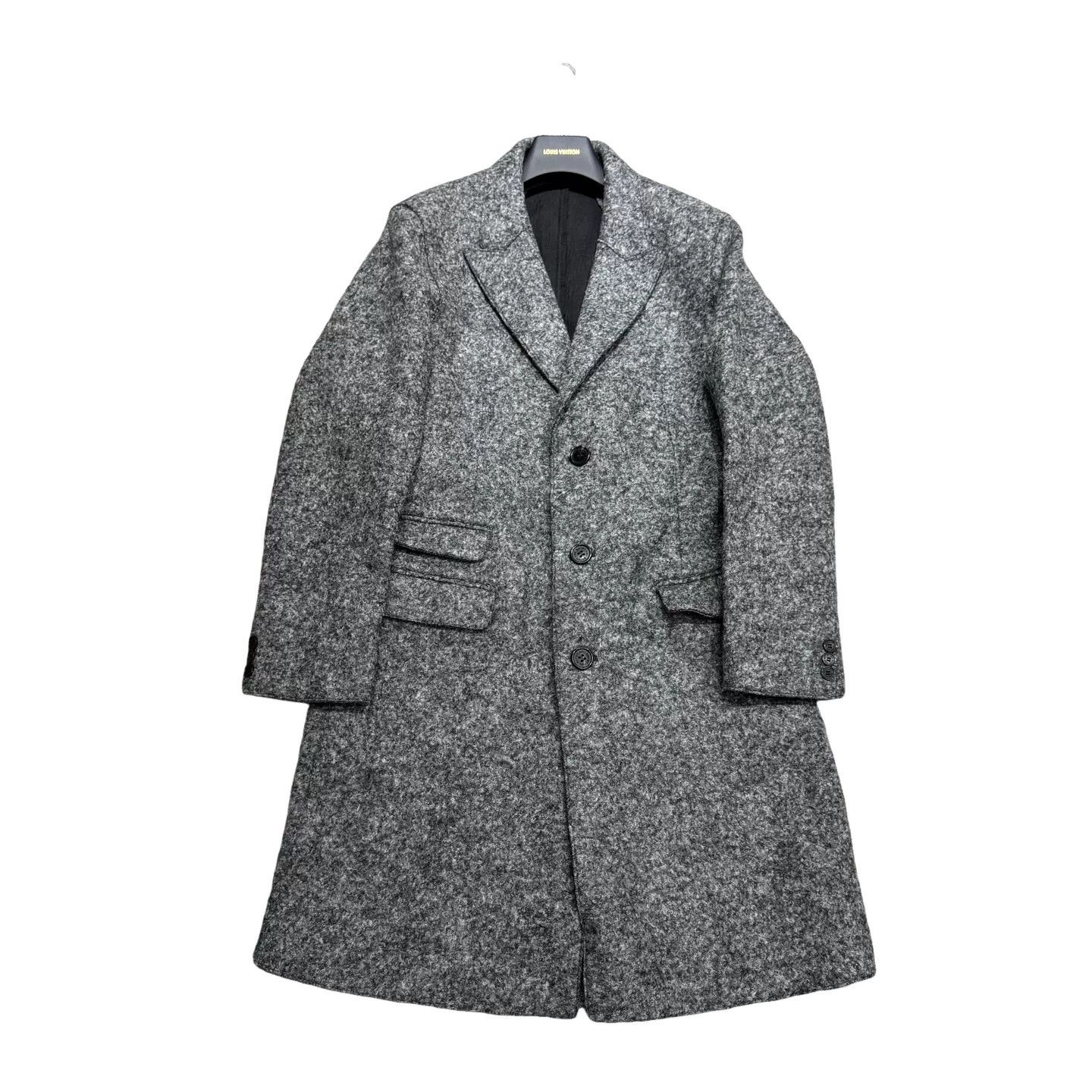 Neil Barrett Neil Barrett Slate Grey Wool Coat Size 50 Size US M / EU 48-50 / 2 - 1 Thumbnail