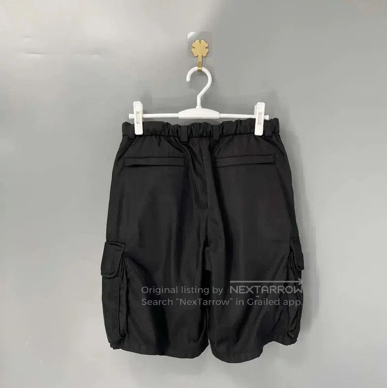 Prada Prada Black Nylon Cargo Shorts for Men. Size US 27 - 2 Thumbnail
