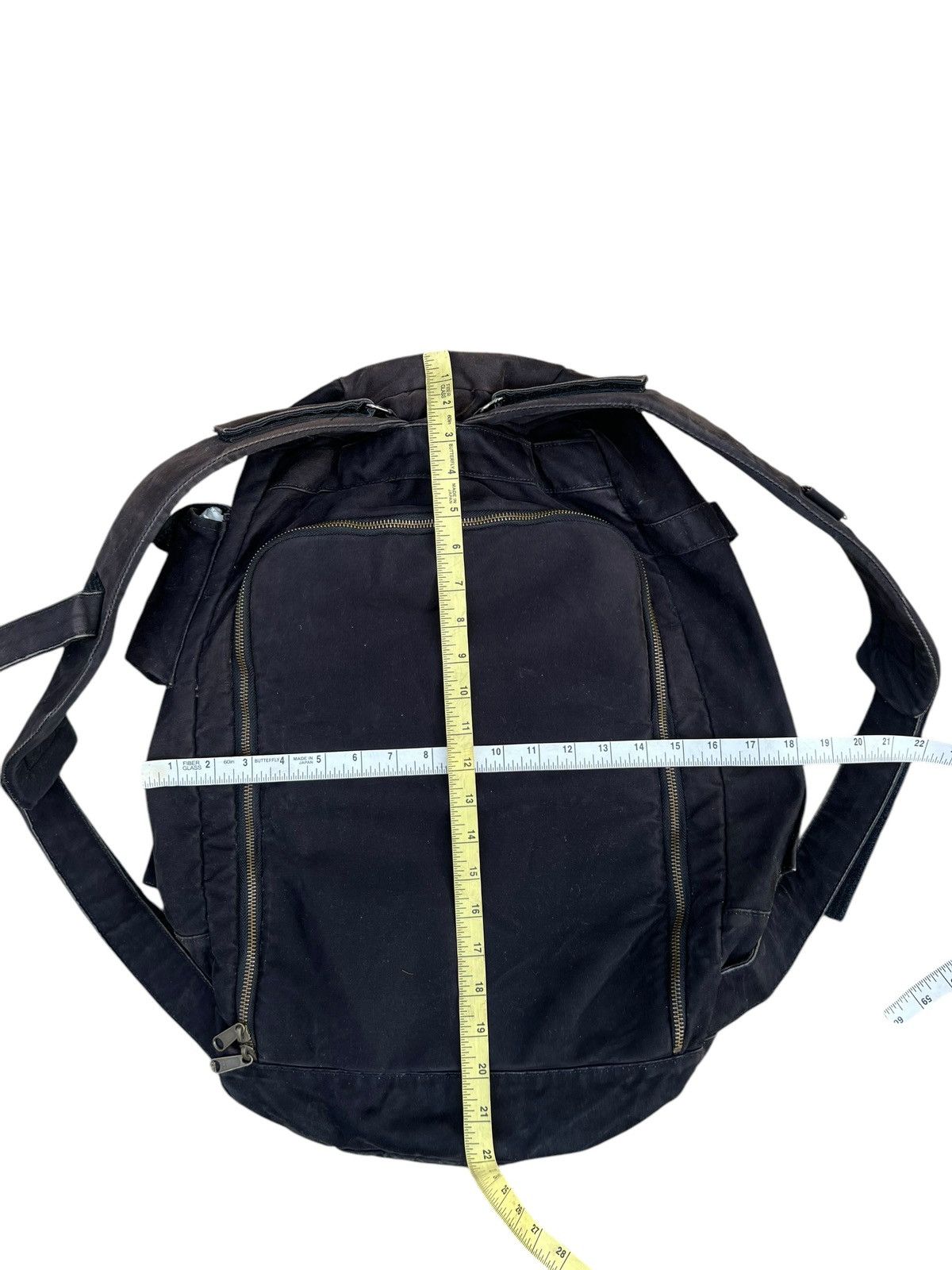 Vintage LORINZA Japan Sun Faded Black Puffer Backpack Size ONE SIZE - 25 Thumbnail