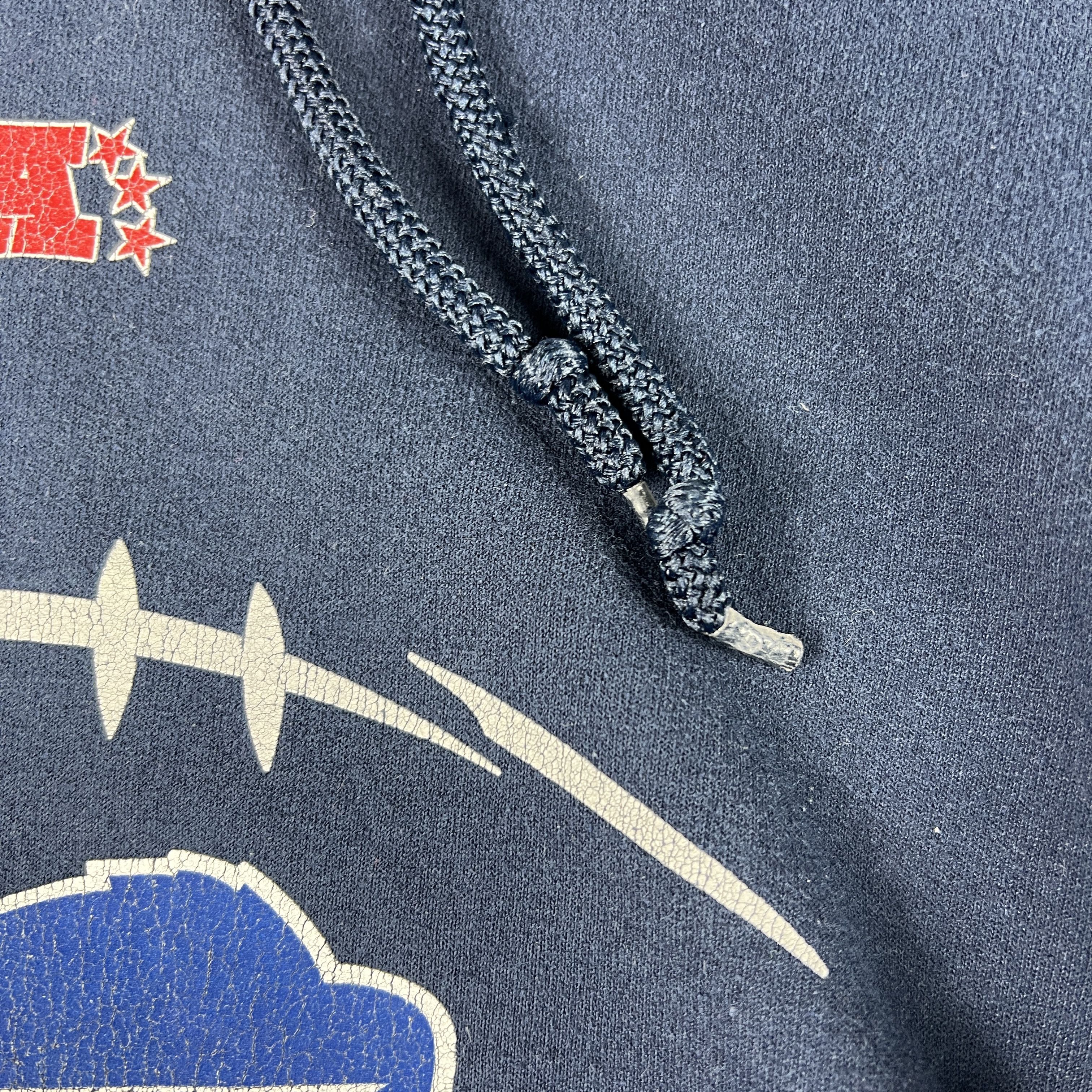 NFL × Vintage Y2K NFL Buffalo Bills Football Sweatshirt Faded Logo Hoodie Size US M / EU 48-50 / 2 - 8 Thumbnail