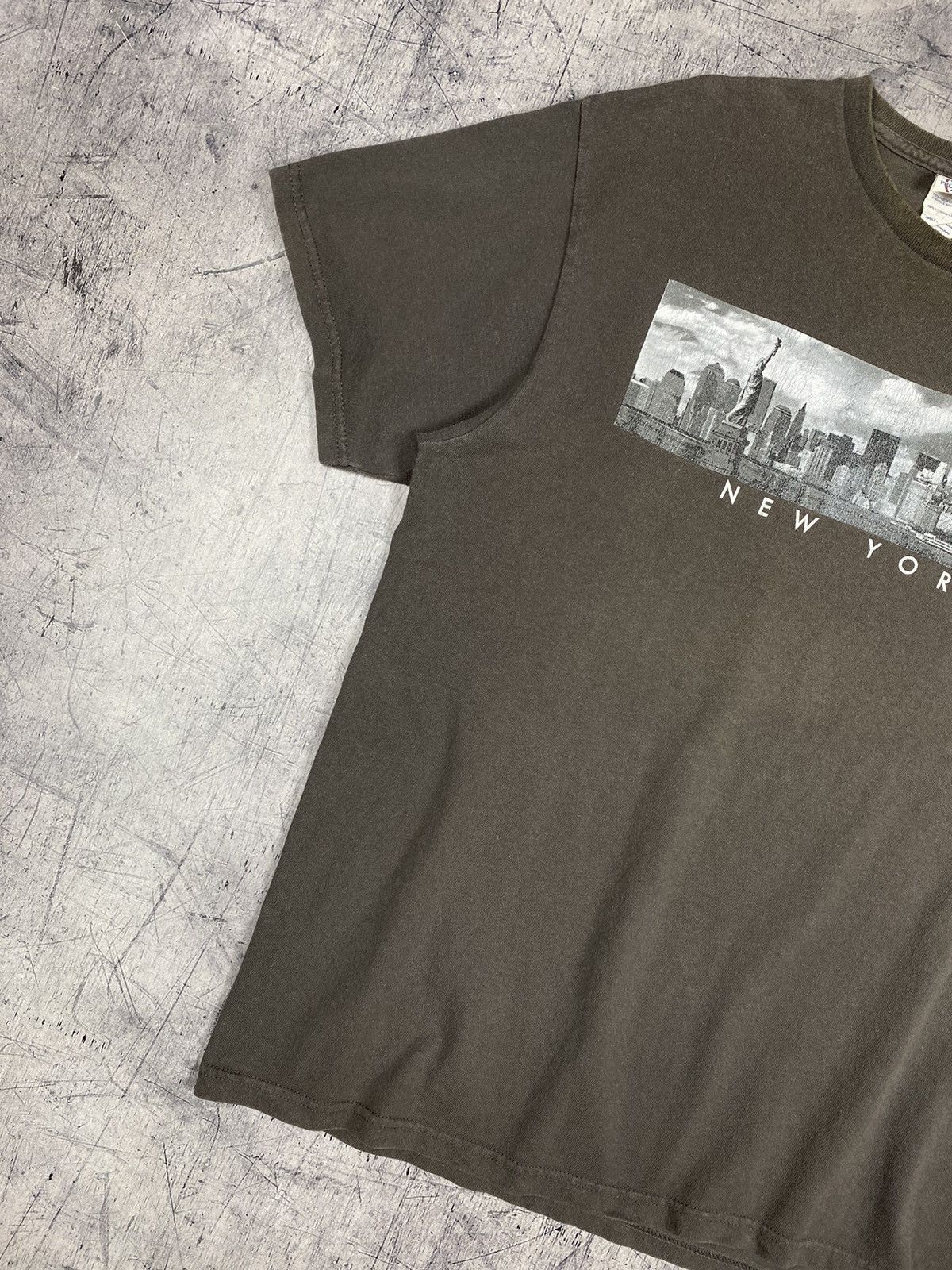 Other Vintage New York made in USA Hype Tee T Shirt Size US L / EU 52-54 / 3 - 3 Thumbnail