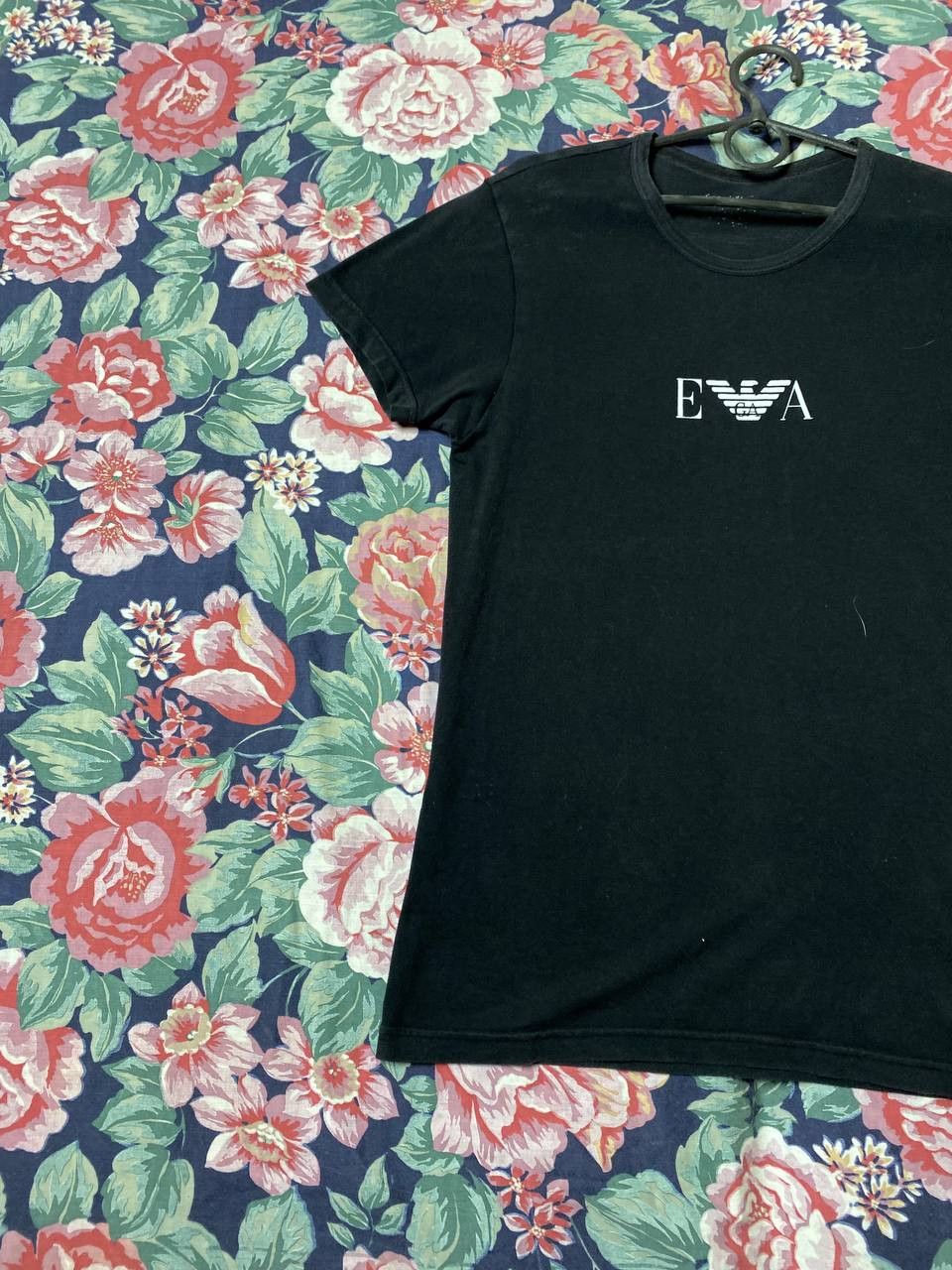 Emporio Armani × Vintage Emporio Armani Shirt Graphic Logo Designer Short Sleeve Size S / US 4 / IT 40 - 13 Thumbnail