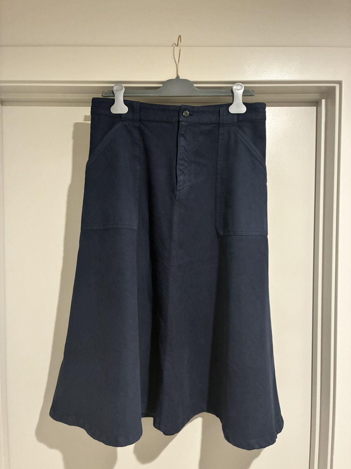 スカート A.P.C. Women Mid Skirts COHFC F06423 IAL Blue Georgia skirt | Butler stonewashed denim | A.P.C. Ready-to-Wear