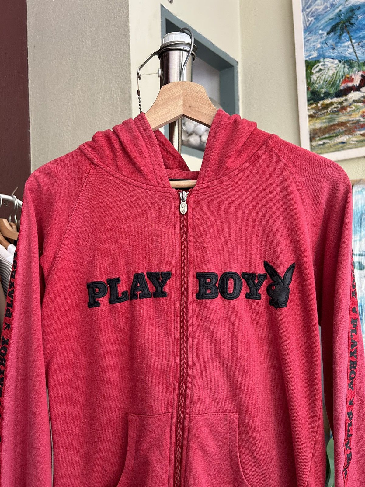 Playboy Playboy Hoodie Side Tipe Size L / US 10 / IT 46 - 2 Thumbnail