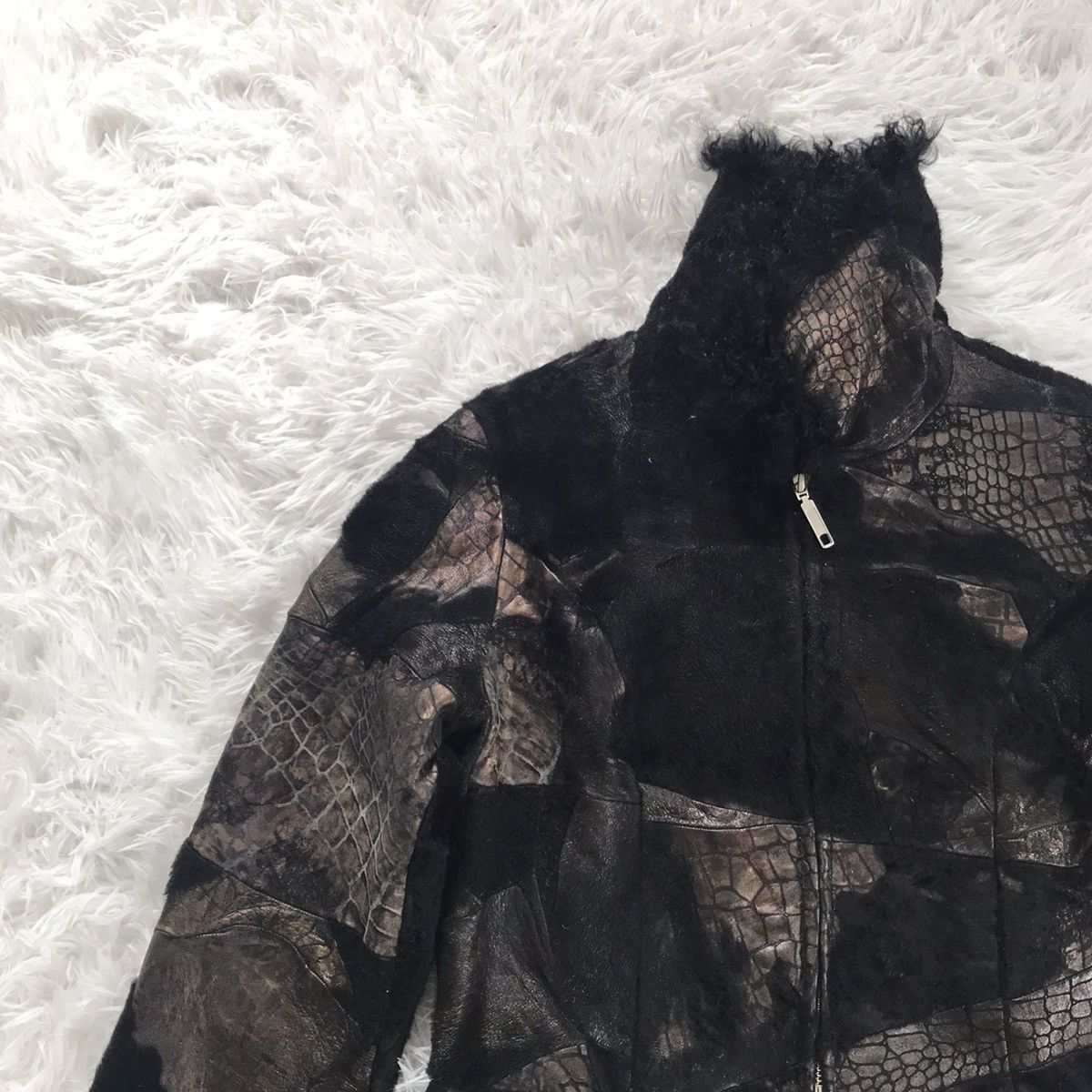 Japanese Brand Etoile Selection rare design patches leather jacket Size S / US 4 / IT 40 - 2 Thumbnail