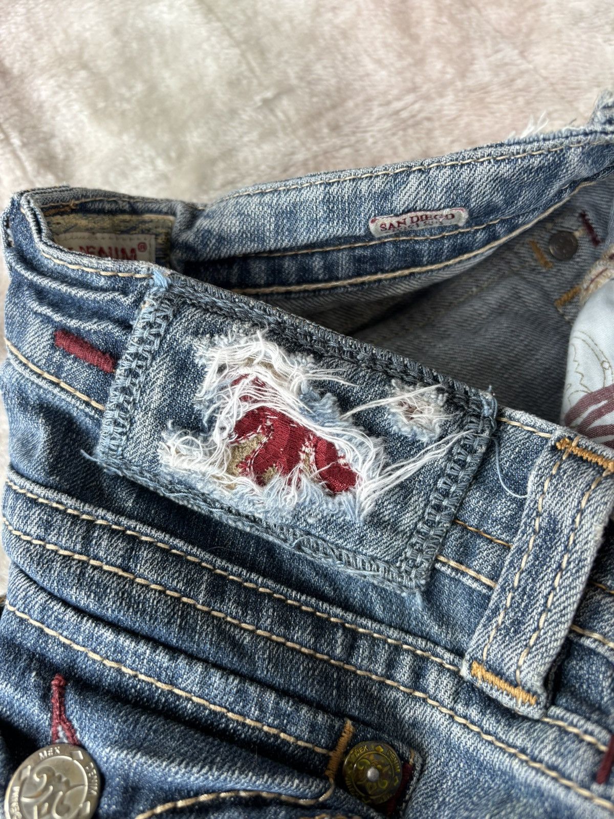 Mek Denim 🔥MEK DENIM BOOTCUT JEANS Size 28" / US 6 / IT 42 - 10 Thumbnail