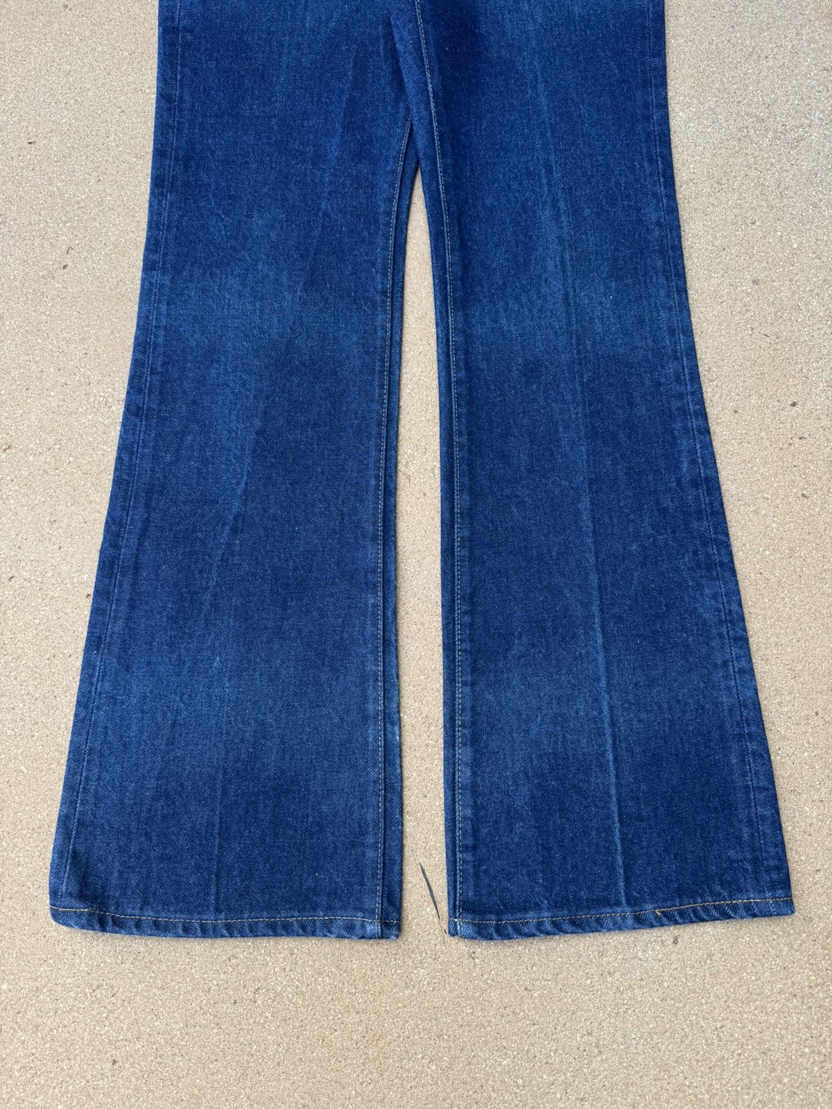 Levi's Vintage 70’s Levi’s 517xx Red Tab Bootcut Flare Jeans 29x31 Size US 29 - 3 Thumbnail