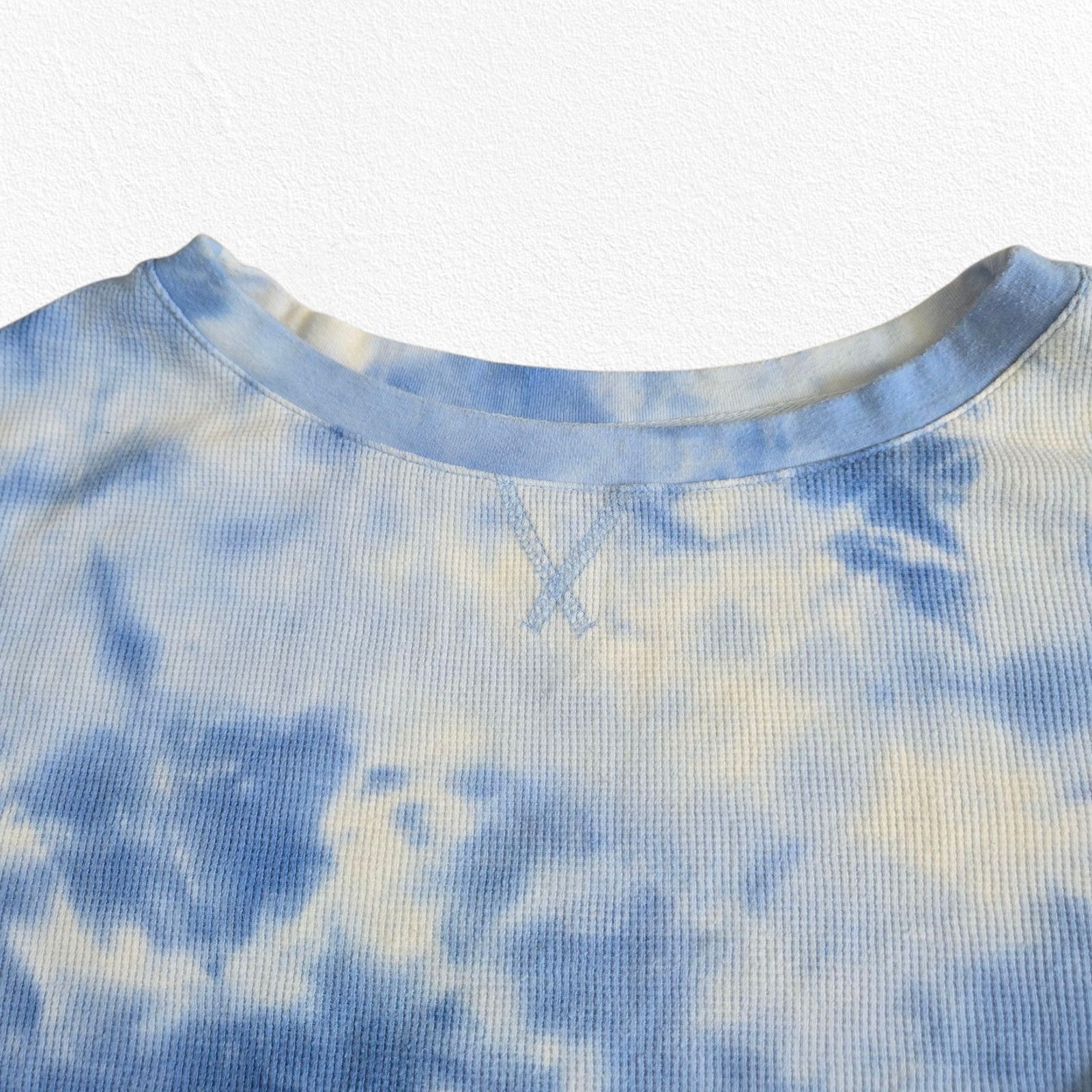 Splendid Splendid Blue Tie Dye Long Sleeve Top Size Medium Size M / US 6-8 / IT 42-44 - 7 Thumbnail