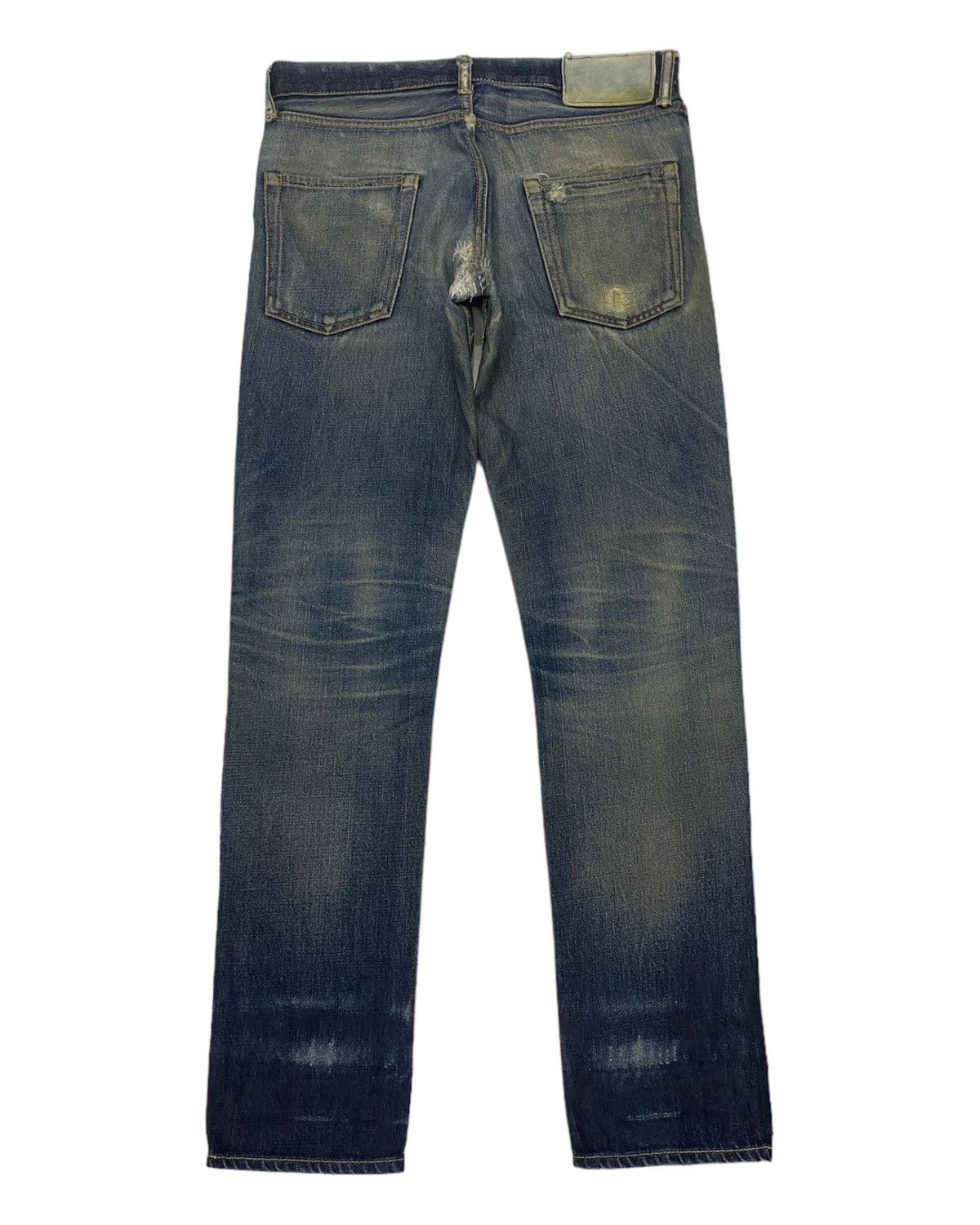 Visvim VISVIM SOCIAL SCULPTURE 04R SS03 DISTRESSED DENIM JEANS Size US 32 / EU 48 - 3 Thumbnail