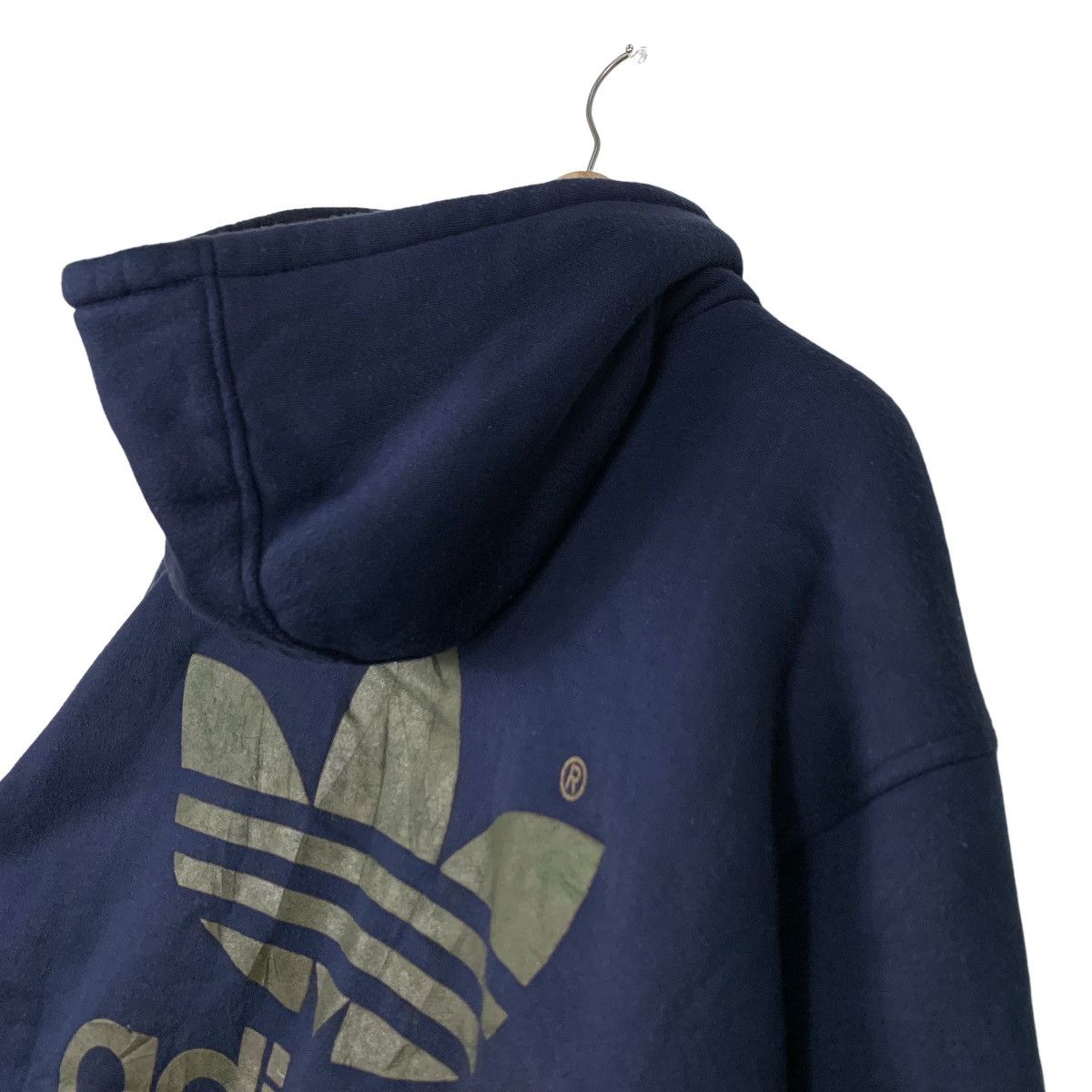 Adidas ADIDAS TREFOIL BIG LOGO SHERPA HODDIES #0183-C9 Size US S / EU 44-46 / 1 - 10 Thumbnail