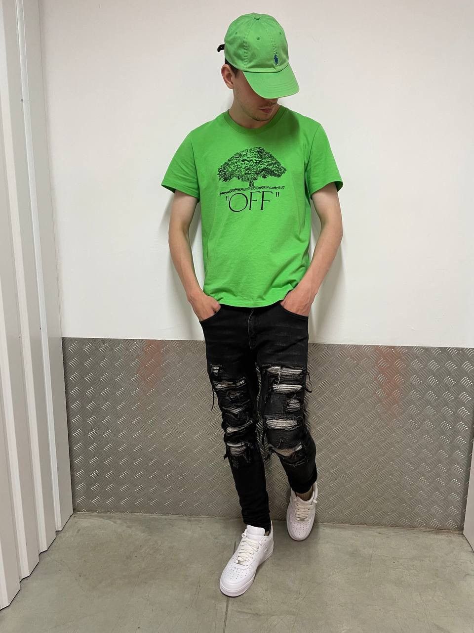 Off-White Vintage OFF-WHITE Bonsai Tee Shirt Size US L / EU 52-54 / 3 - 5 Thumbnail