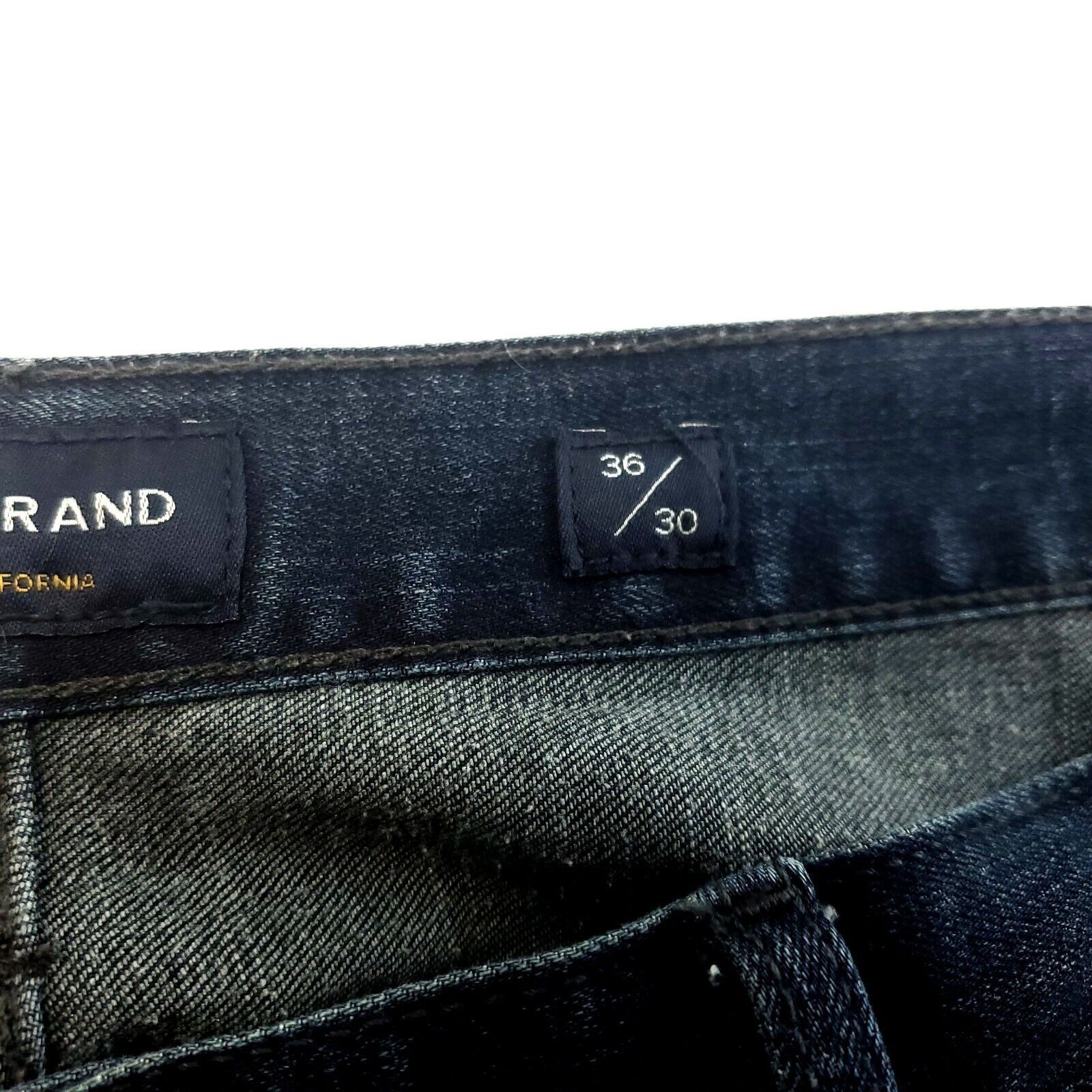 Lucky Brand Lucky Brand 121 Slim Blue Whiskers Denim Jeans 39/31 Mid Ris Size US 39 - 5 Thumbnail