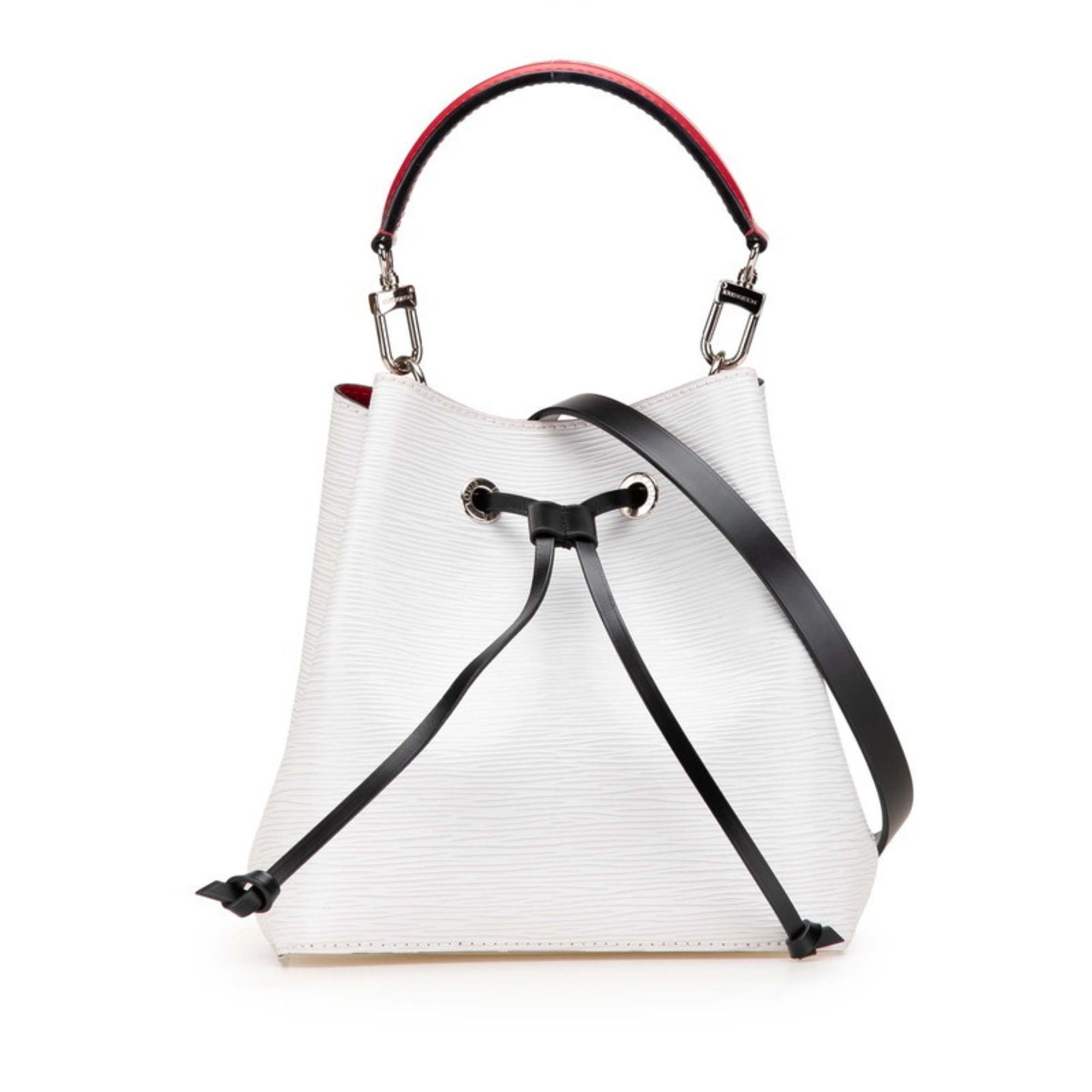 Louis Vuitton Epi NeoNoe BB Handbag/Shoulder Bag 2-Way M55556 Bronn Optique Noir Leather Women's LOUIS VUITTON