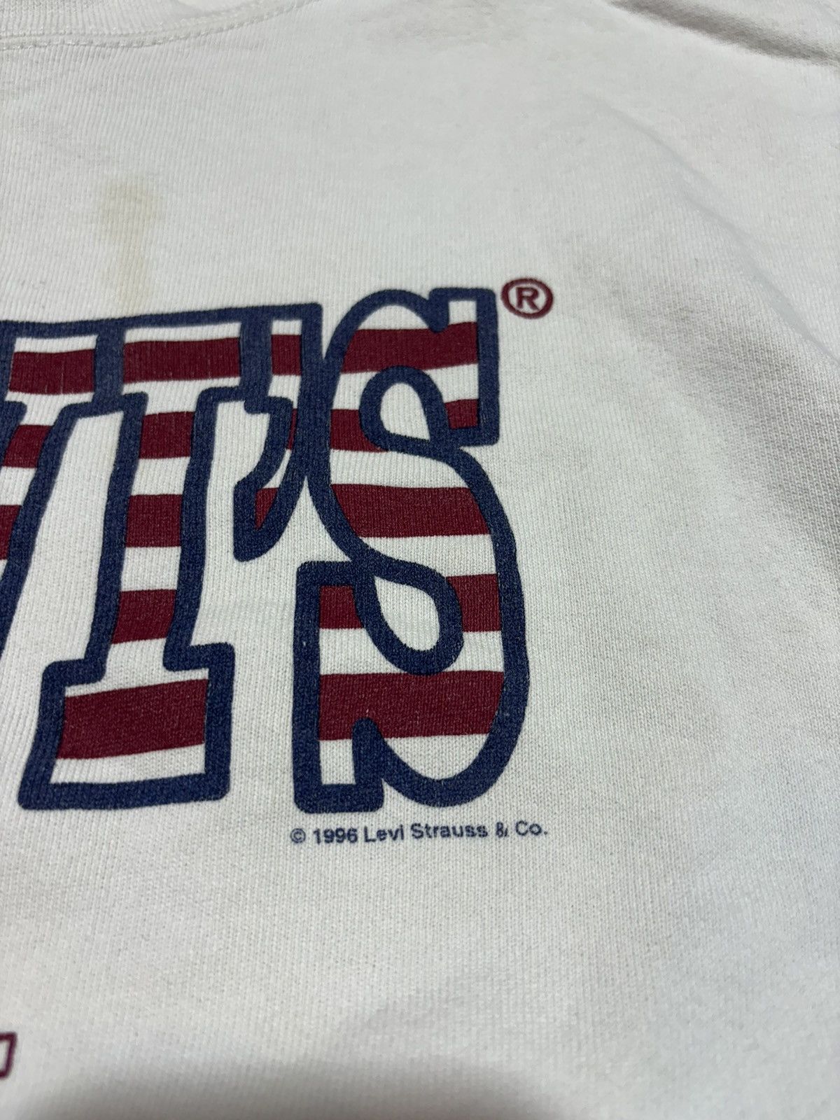 Levi's × Levi's Vintage Clothing × Vintage Vintage Levi's Sweatshirt 1996 Crewneck American big logo Size US L / EU 52-54 / 3 - 6 Thumbnail