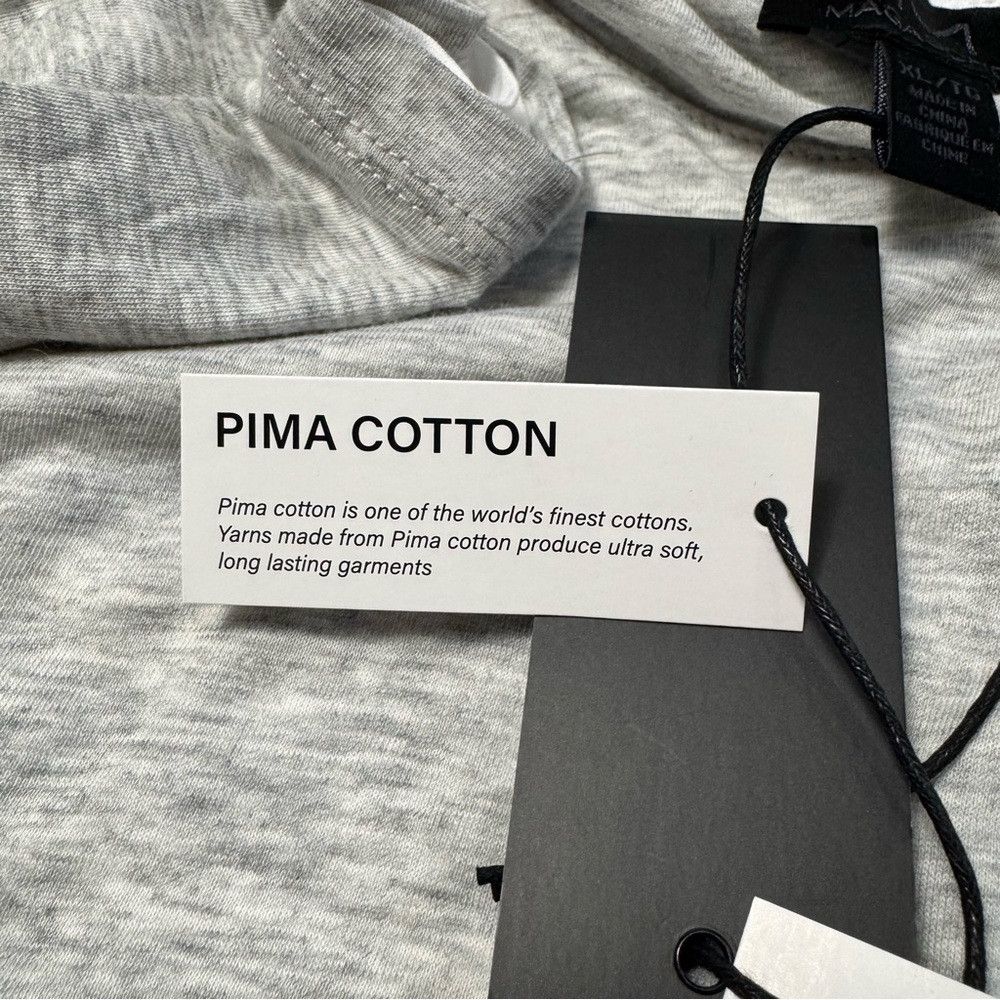 Magaschoni NWT New Magaschoni Double Layer Pima Cotton Grey Hoodie Siz Size US XL / EU 56 / 4 - 7 Thumbnail