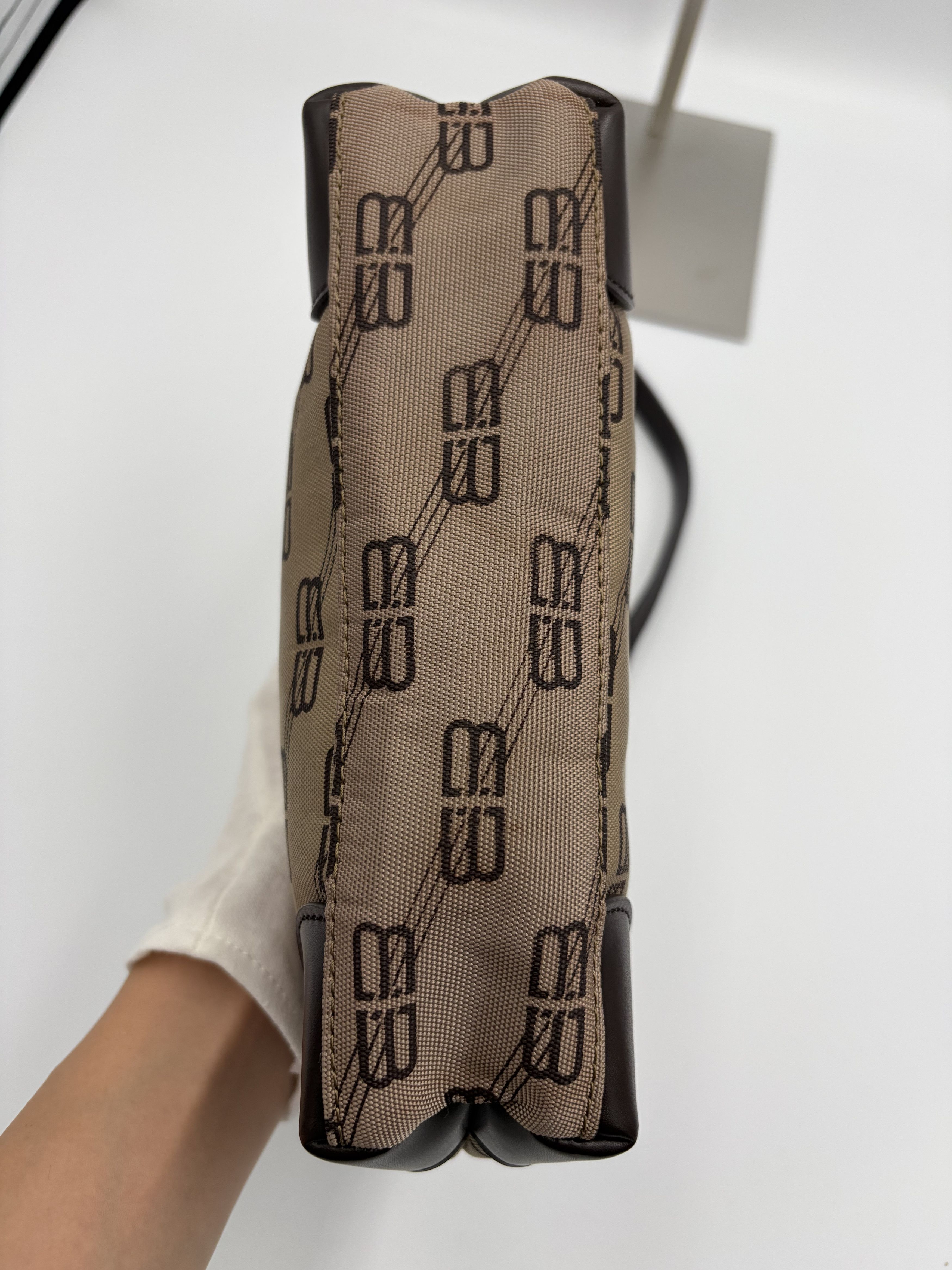 Balenciaga BALENCIAGA BB Monogram Mini Shoulder Bag Size ONE SIZE - 3 Thumbnail