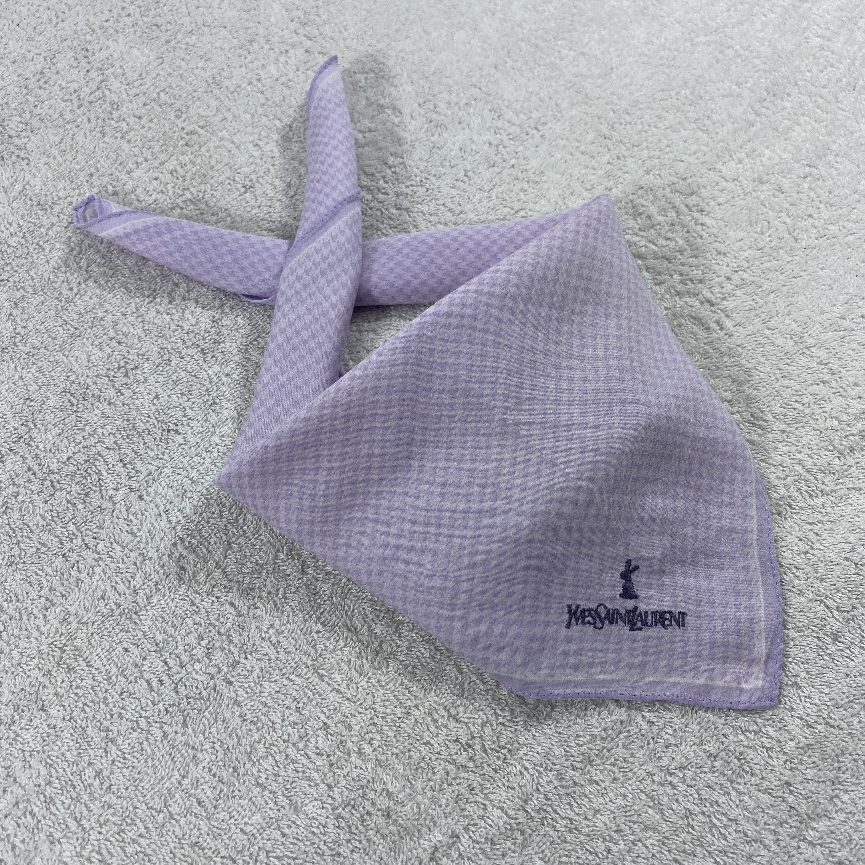 Vintage × Yves Saint Laurent Yves Saint Laurent Handkerchief / Neckerchief / Bandana Size ONE SIZE - 2 Thumbnail