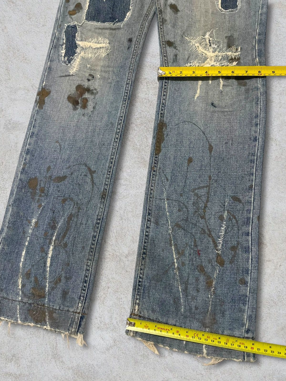 Dolce & Gabbana Dolce & Gabbana Paint Splatter Distressed Patches Sick Jeans Size US 32 / EU 48 - 19 Thumbnail