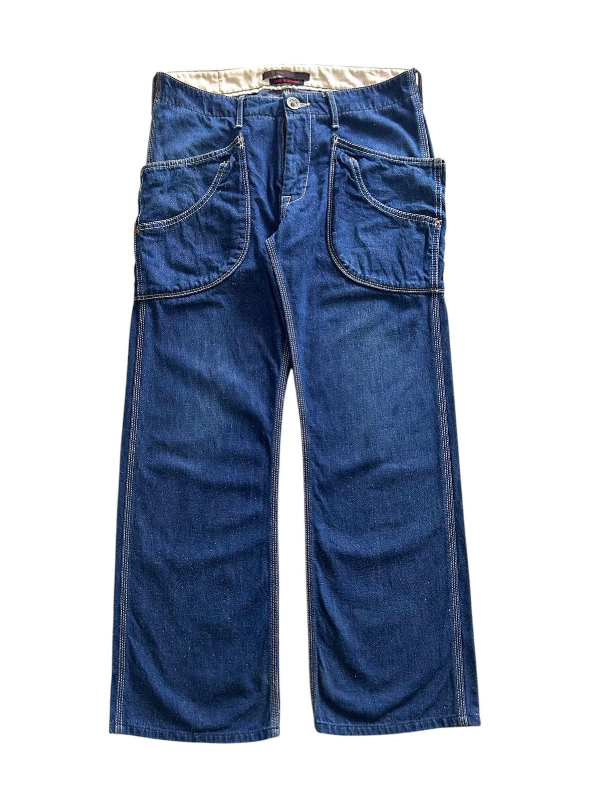 💥 Vintage Japanese Denim Blue Way Nippon Classic Jeans