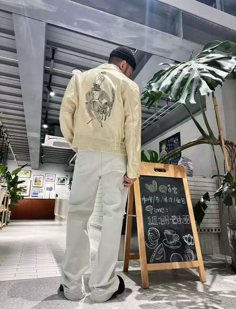 Enfants Riches Deprimes Enfants Riches Deprimes24SS Arcane 17 comic leather clothin Size US L / EU 52-54 / 3 - 8 Thumbnail