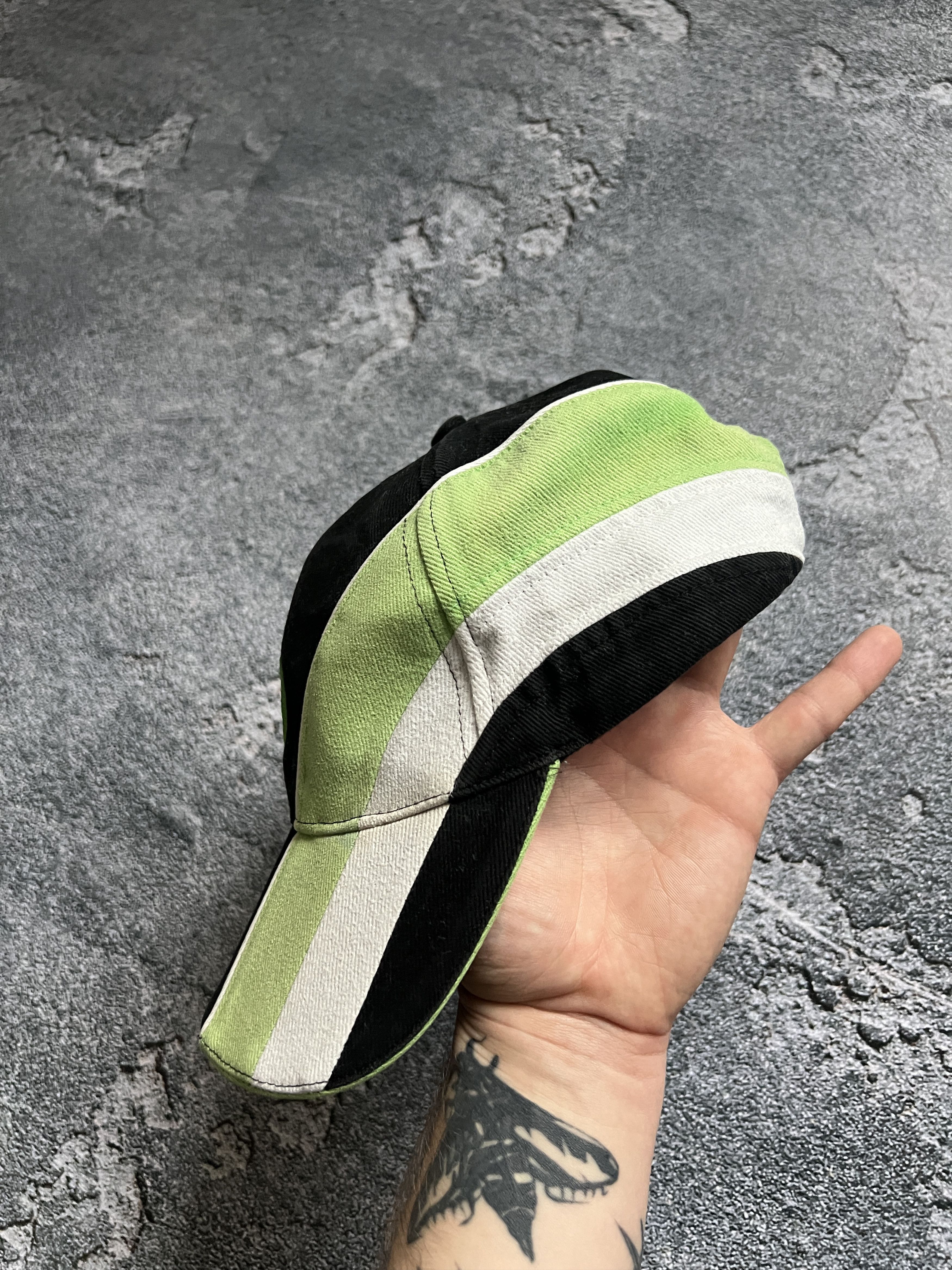 Vintage Kawasaki cap hat racing yk2 vintage Size ONE SIZE - 3 Thumbnail