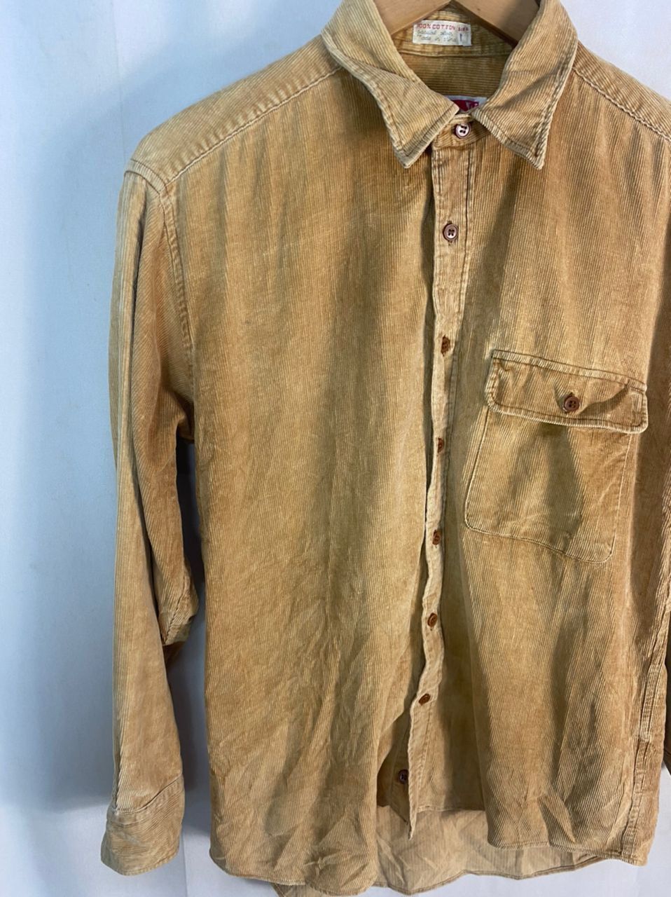 Japanese Brand Vintage Third wing button up cudroy shirt Size US M / EU 48-50 / 2 - 3 Thumbnail