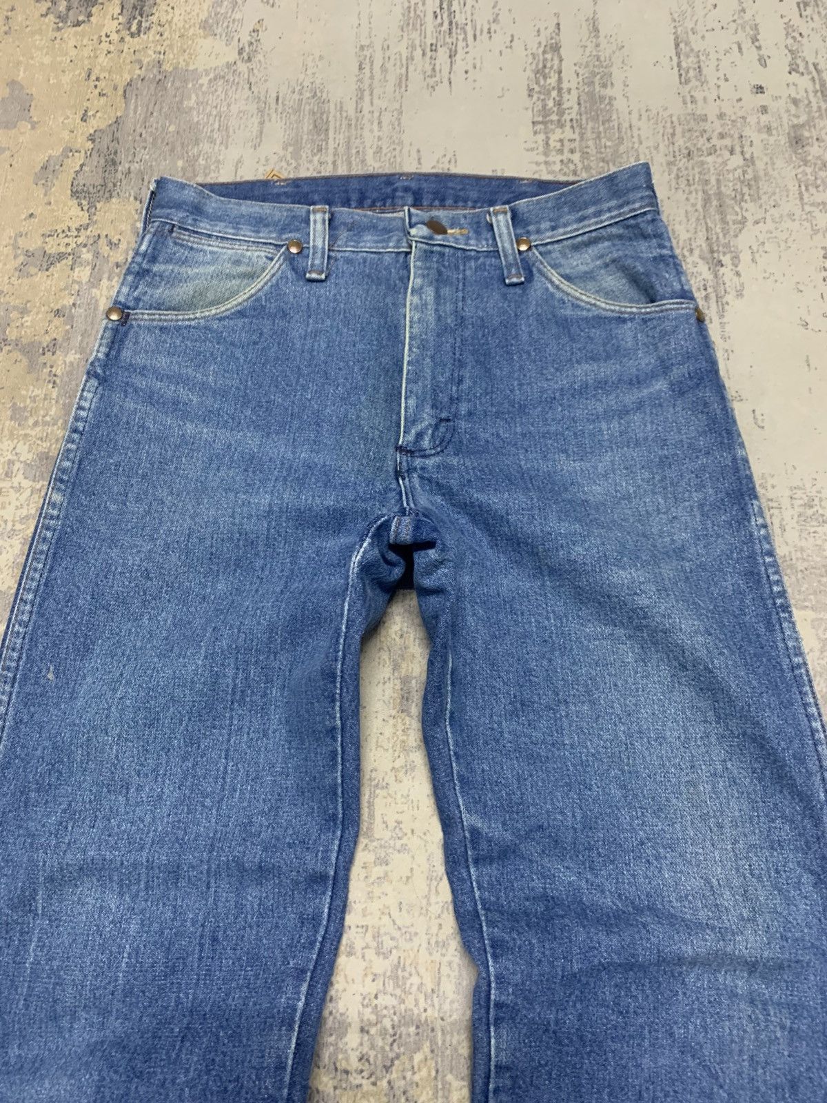 Vintage Vintage Wrangler Jeans Distressed Denim Size US 29 - 2 Thumbnail