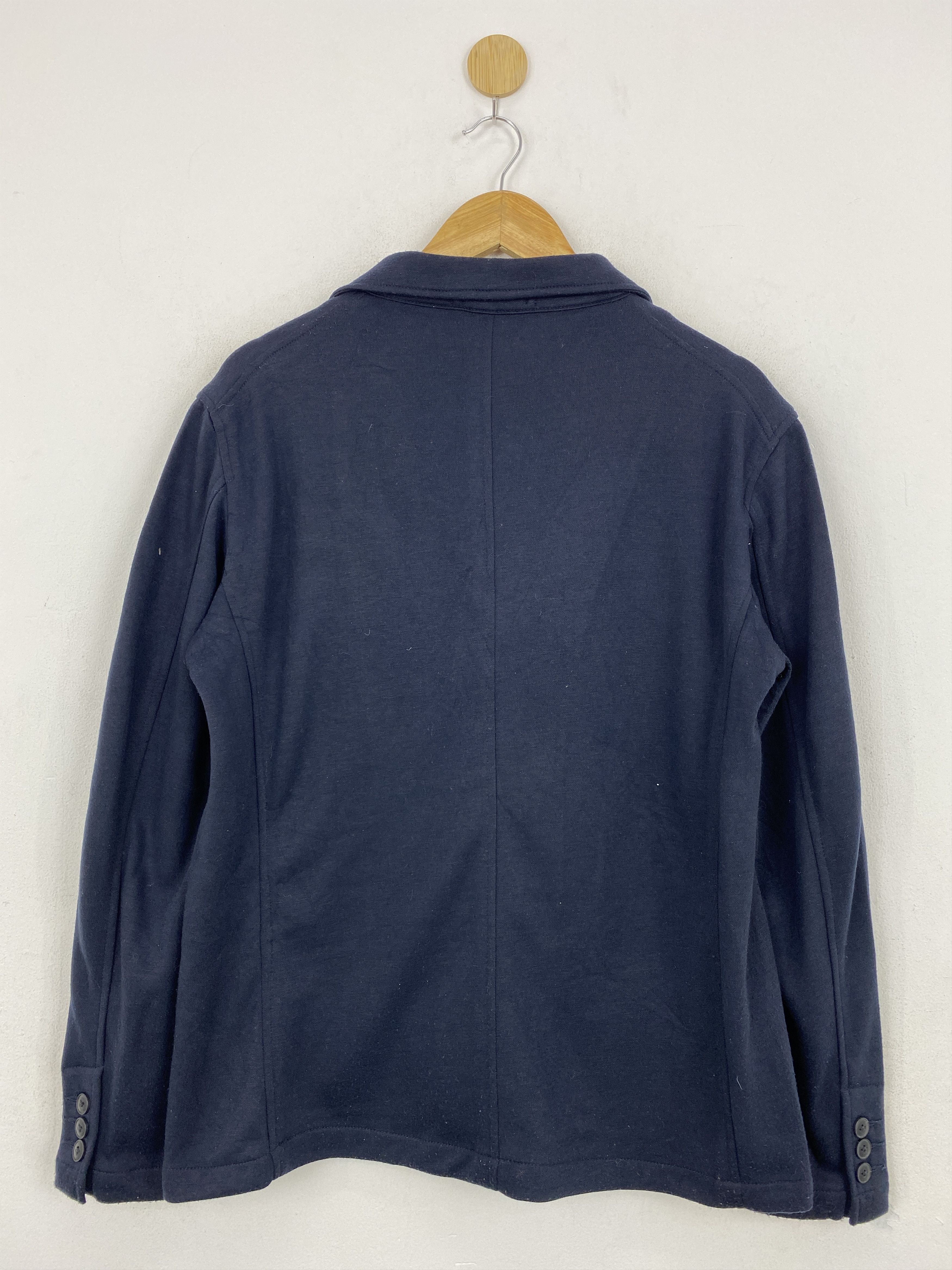 Japanese Brand Vtg Japanese Brand Black Coat Button Up Light Jacket JA0115 Size US L / EU 52-54 / 3 - 2 Thumbnail