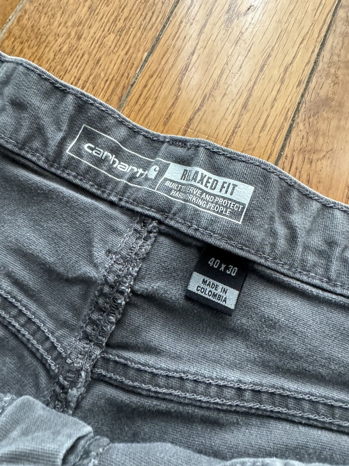Carhartt × Vintage Vintage carhartt Carpenter Pants Size US 40 / EU 56 - 3 Thumbnail