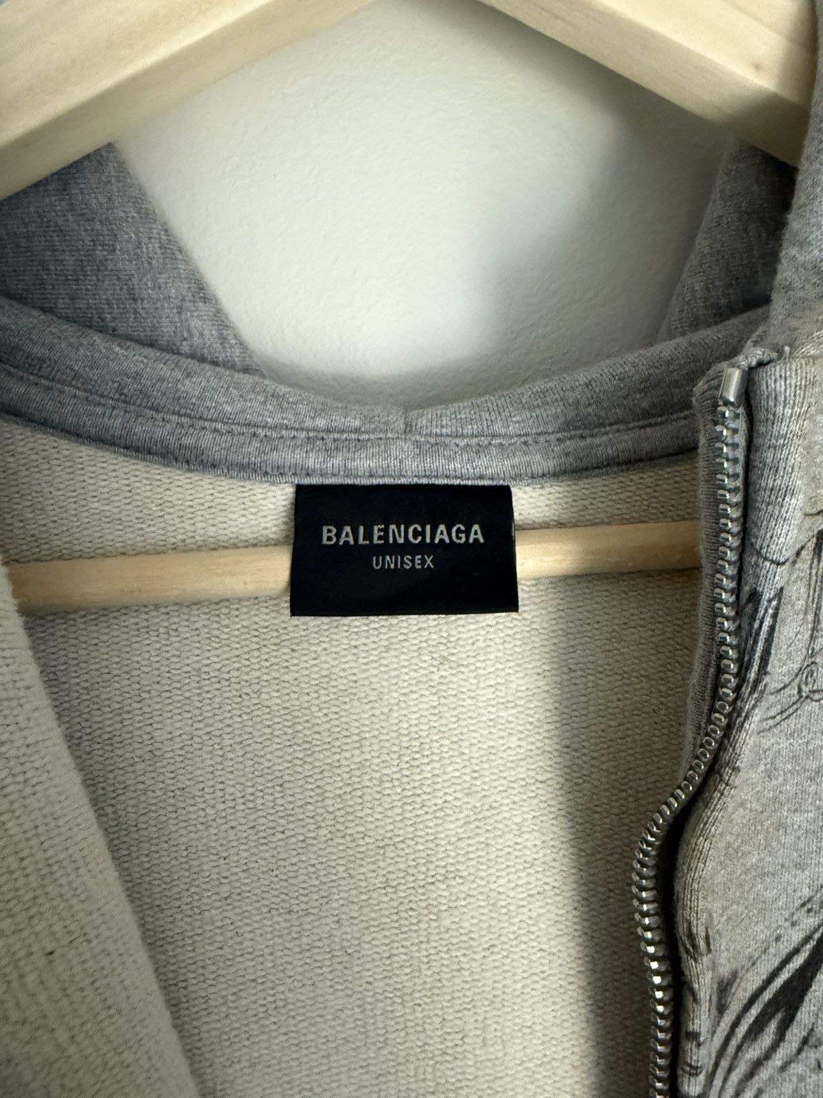 Balenciaga Balenciaga Tattoo Hoodie Size US M / EU 48-50 / 2 - 7 Thumbnail