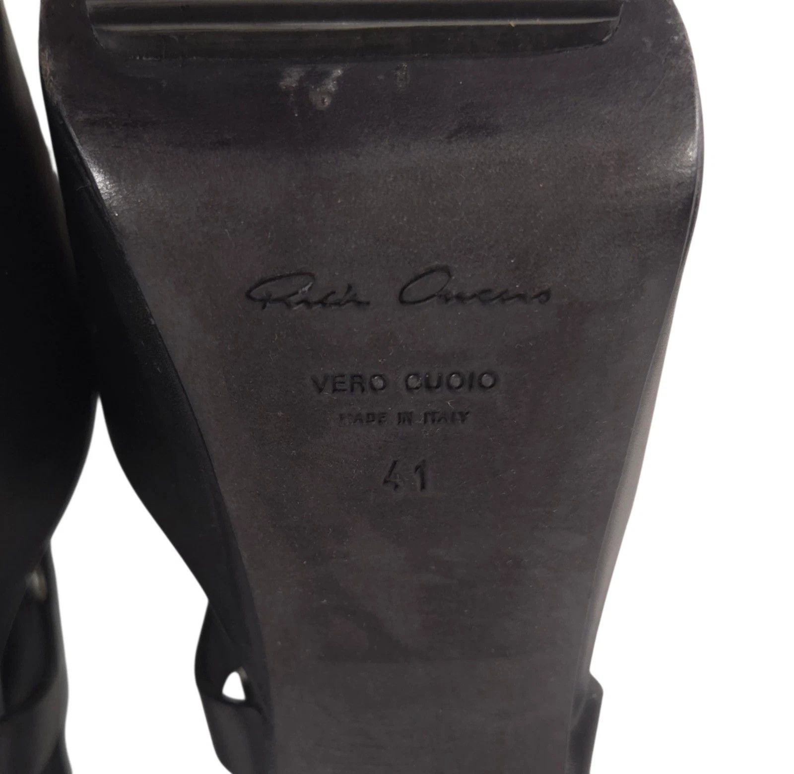 Rick Owens Rick Owens Clear Plexi Heel Platform Sandals US 11 EU 41 Size US 11 / IT 41 - 10 Thumbnail