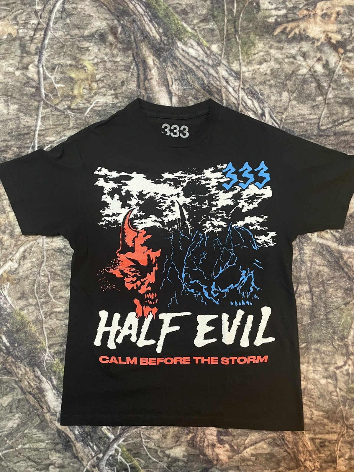 Half Evil Half Evil Calm Before the Storm Tee. Size M. Size US M / EU 48-50 / 2 - 1 Thumbnail