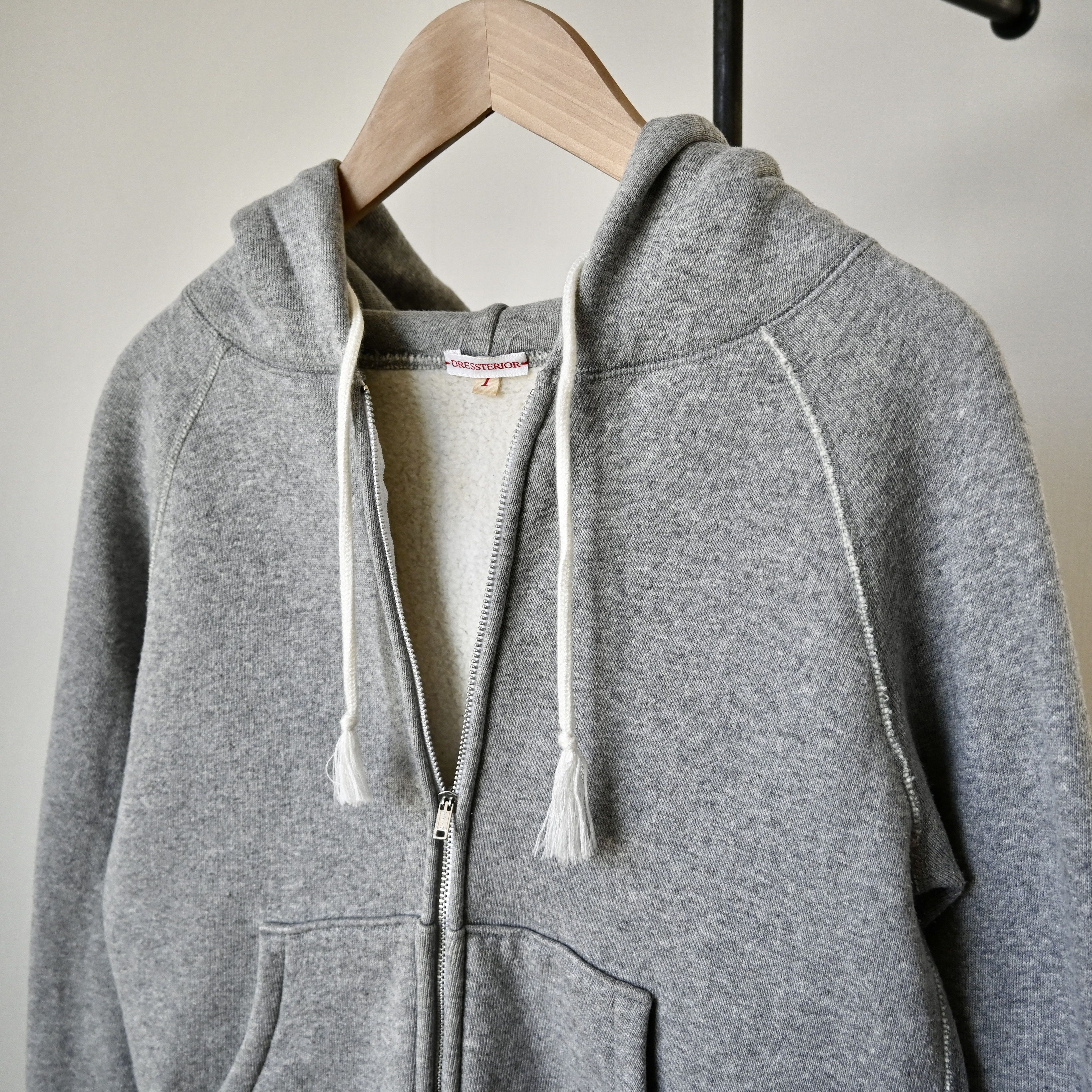 DRESSTERIOR DRESSTERIOR loopwheel cotton zip-up hoodie made in Japan Size XS / US 0-2 / IT 36-38 - 5 Thumbnail