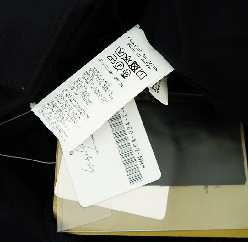 Yohji Yamamoto yohji yamamoto High Neck Short Sleeve Shirt 2503-Nextarrow Size US M / EU 48-50 / 2 - 9 Thumbnail