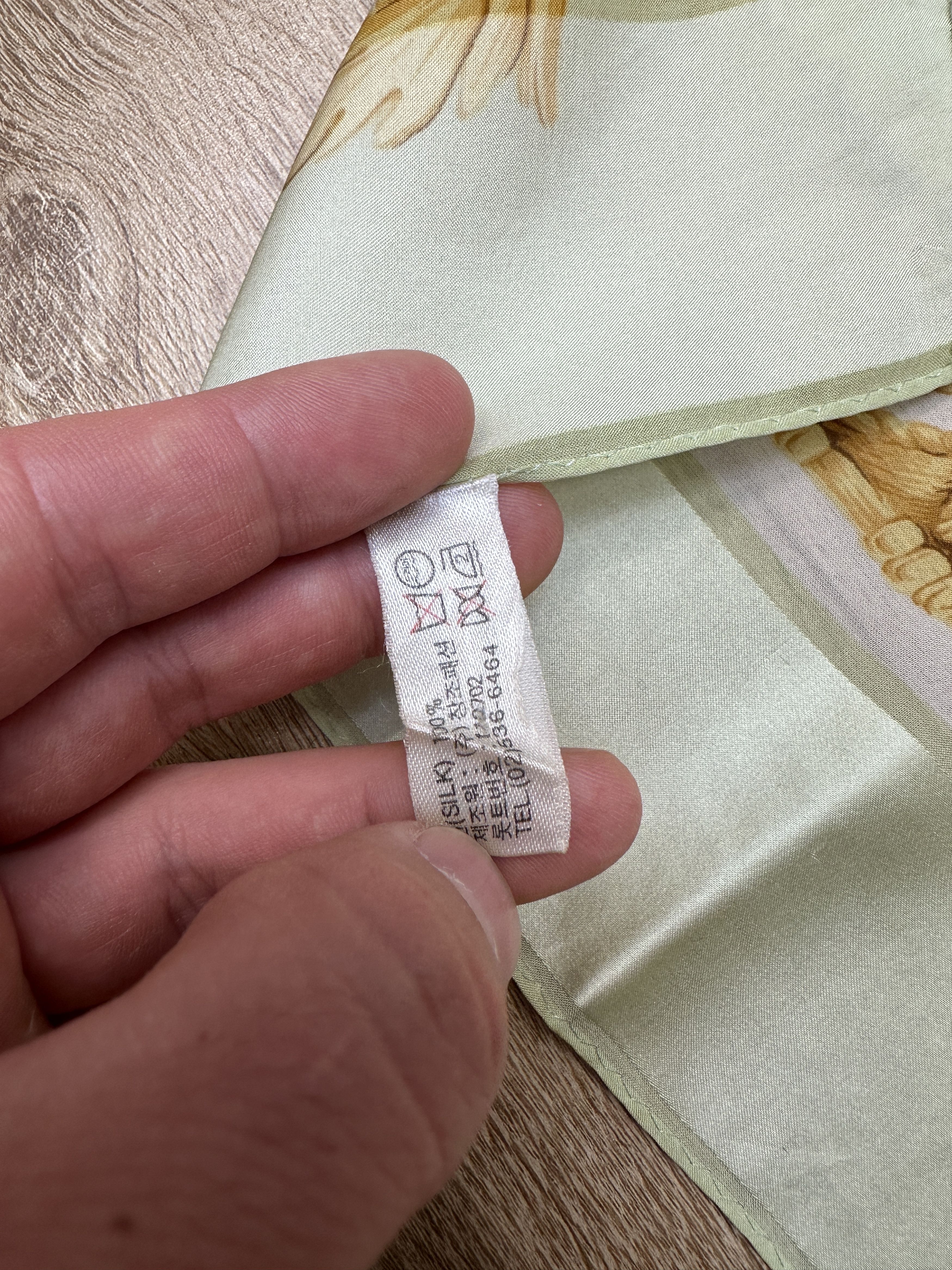 Nina Ricci Nina Ricci Paris 100% Silk Rope Lattice Square Scarf 86x85 Size ONE SIZE - 11 Thumbnail