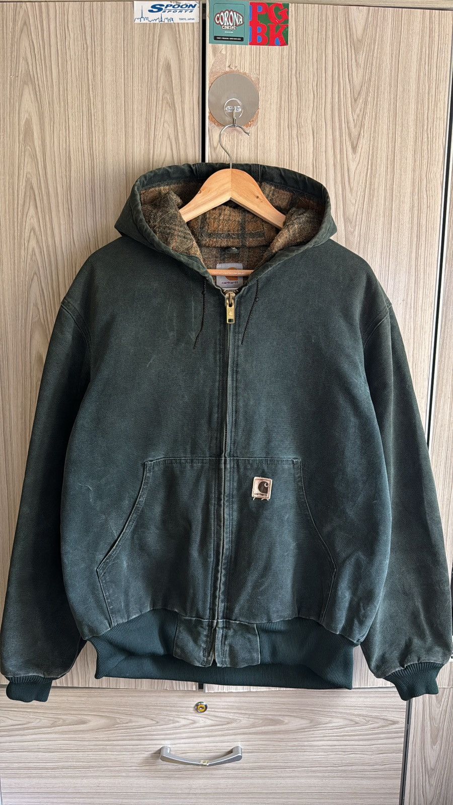 Carhartt × Vintage J152 HTG - 2003’s Vintage Carhartt Active Jacket Size US L / EU 52-54 / 3 - 5 Thumbnail